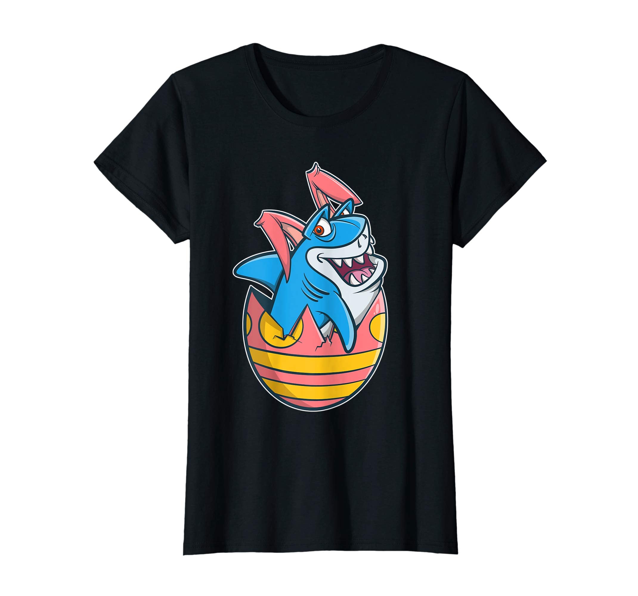 Shark Bunny Easter T Shirt for Boys, Girls, &amp; Adults