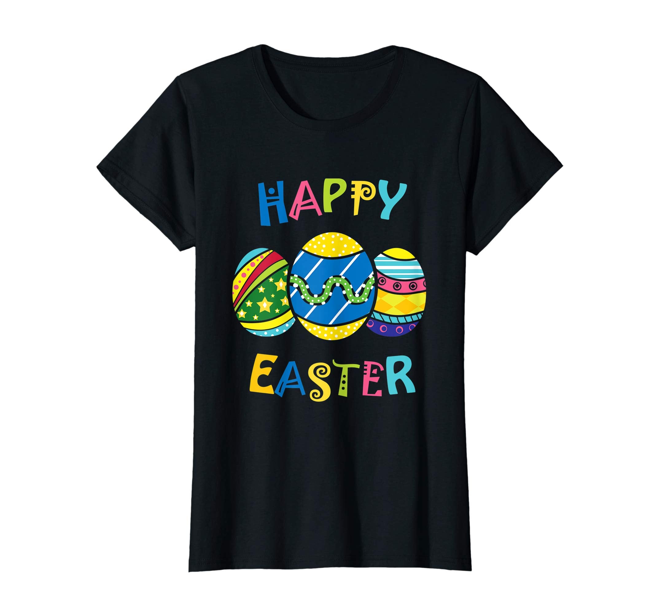 Happy Easter Shirt for Boys Men Easter Egg Painting Tee