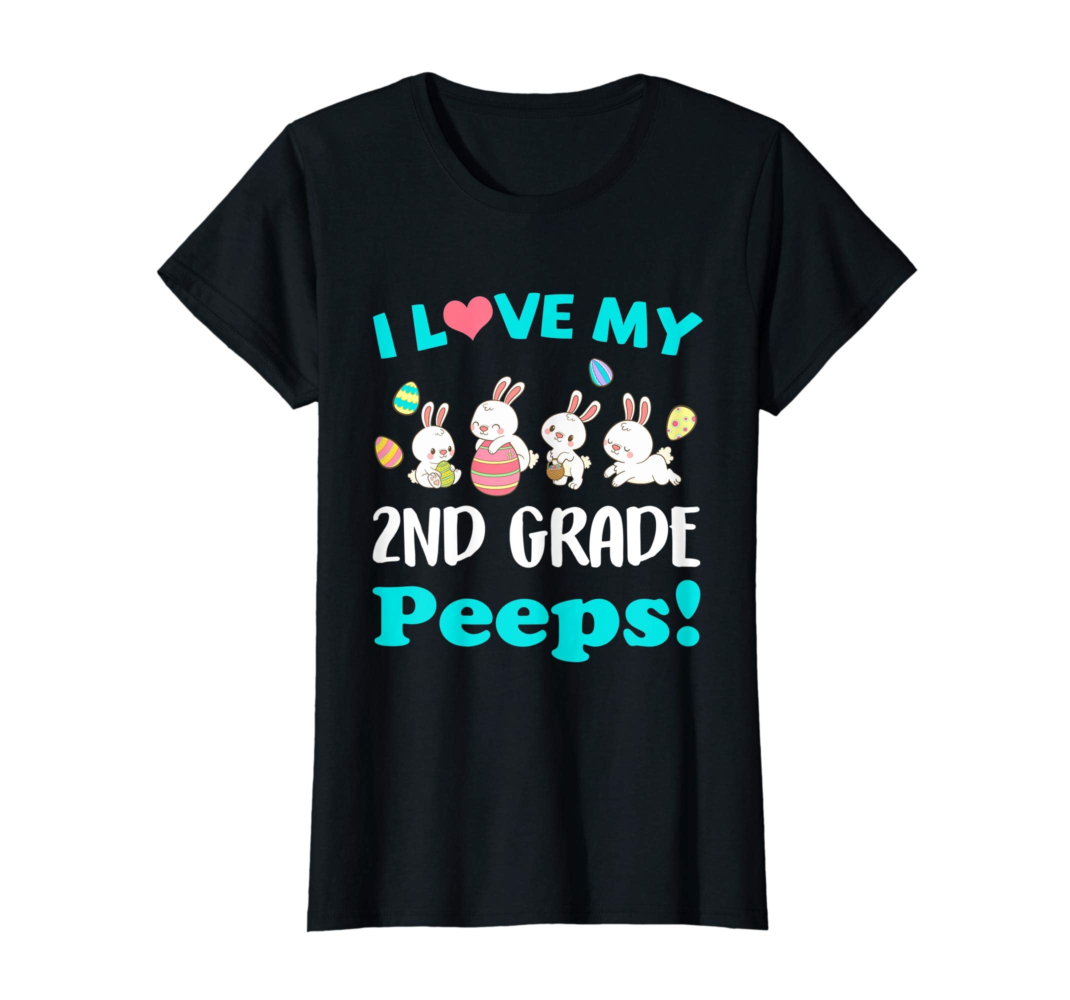 I Love My 2nd Grade Peeps Easter Day T-Shirt