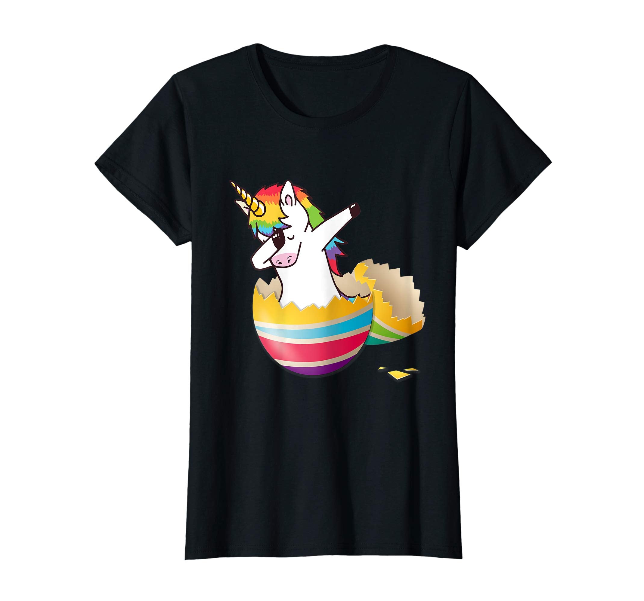 Unicorn Dabbing Easter Eggs Easter Day Shirt