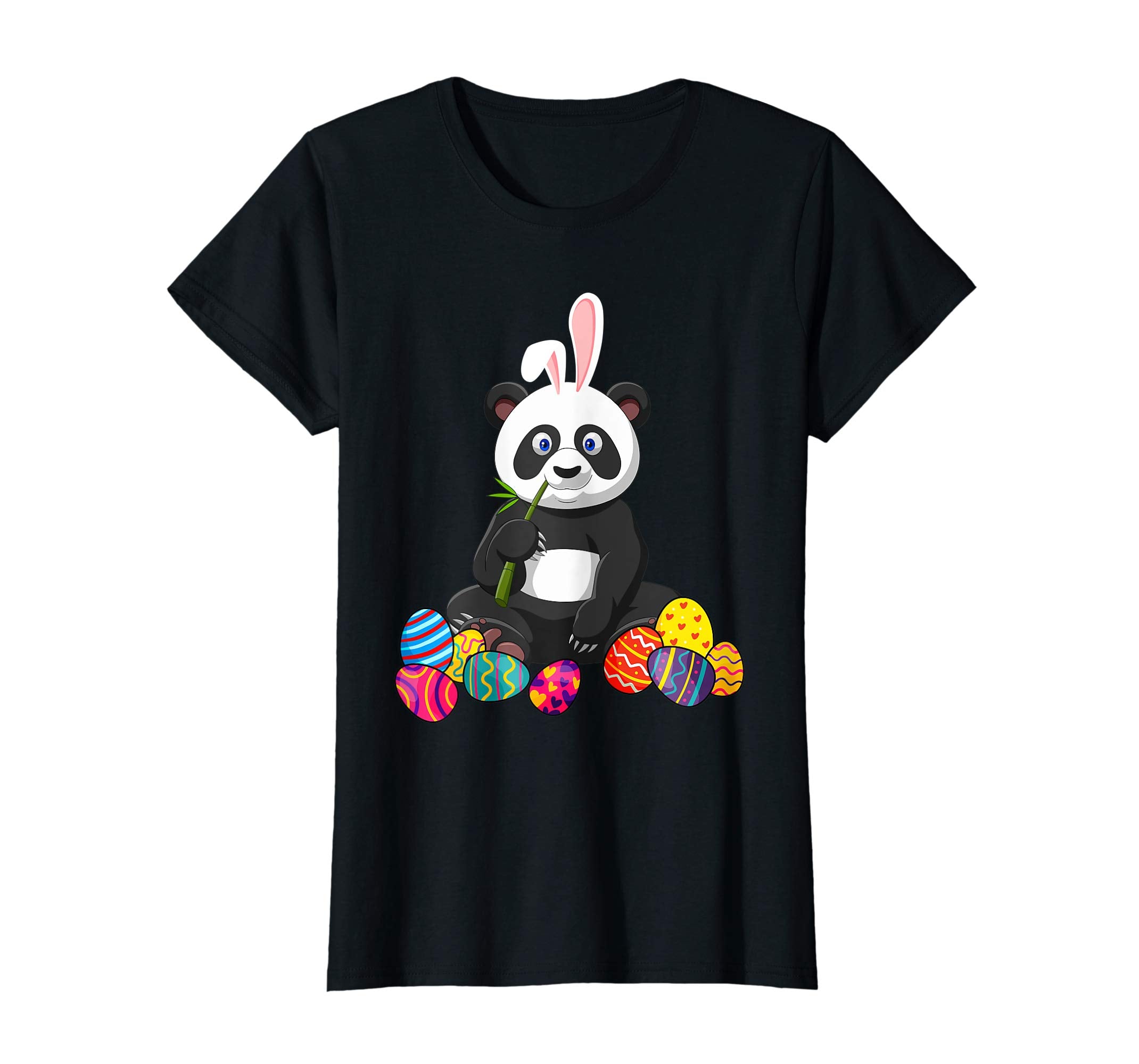 Panda Bunny Ear With Egg Easter Easter Day Shirt