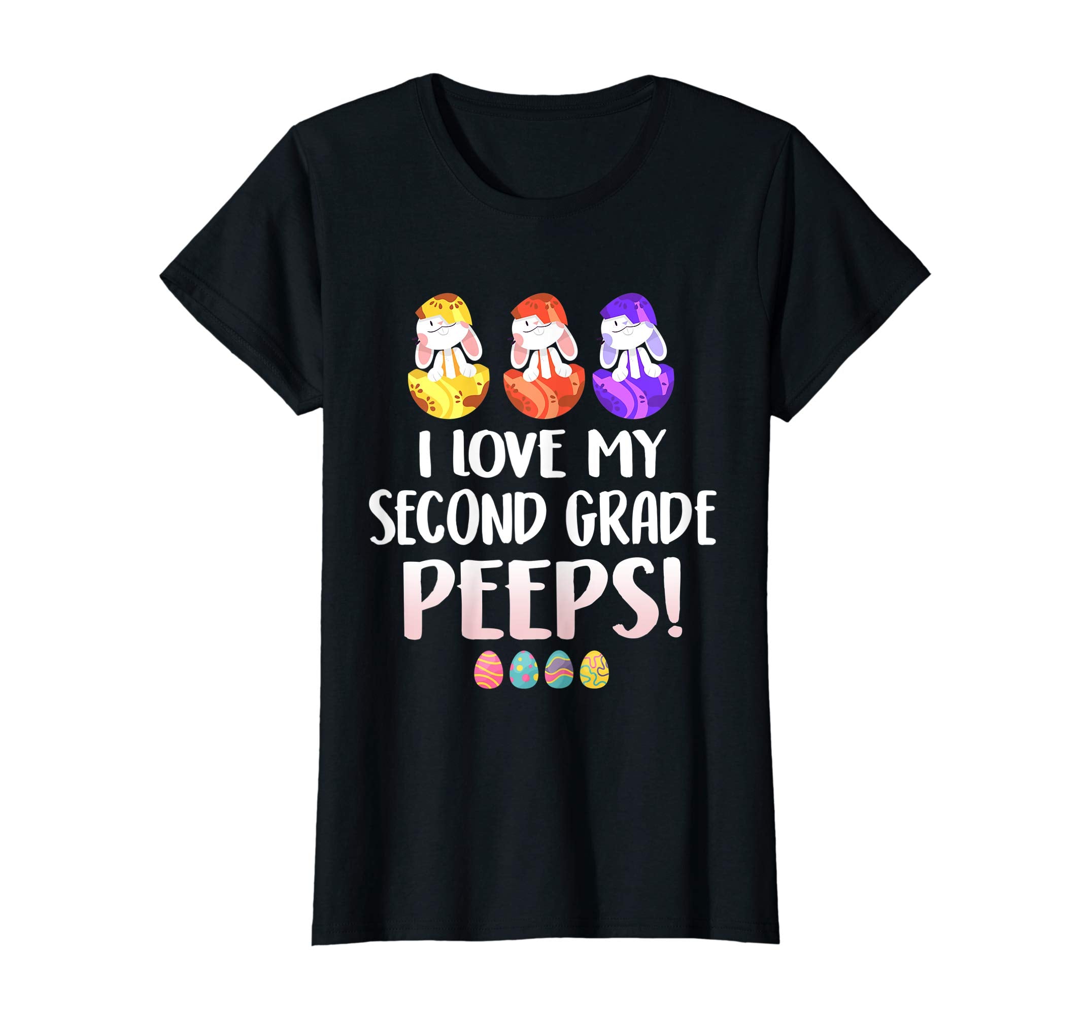 I Love My Second Grade Peeps Easter Day T-Shirt
