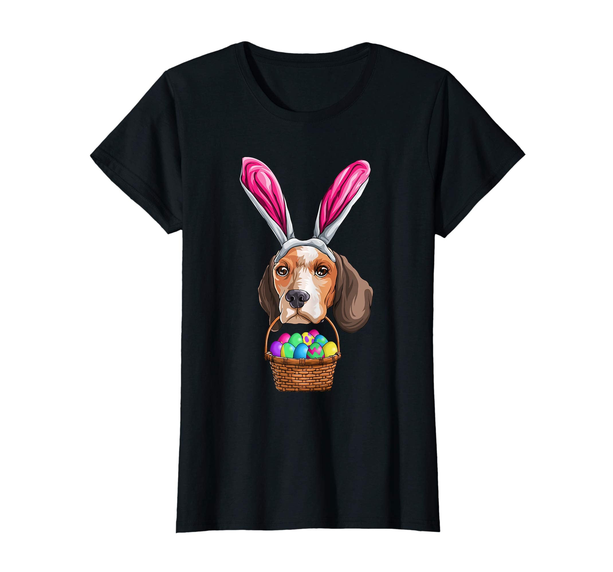 Easter Beagle T Shirt Men Women Kids Bunny Basket Eggs Gift
