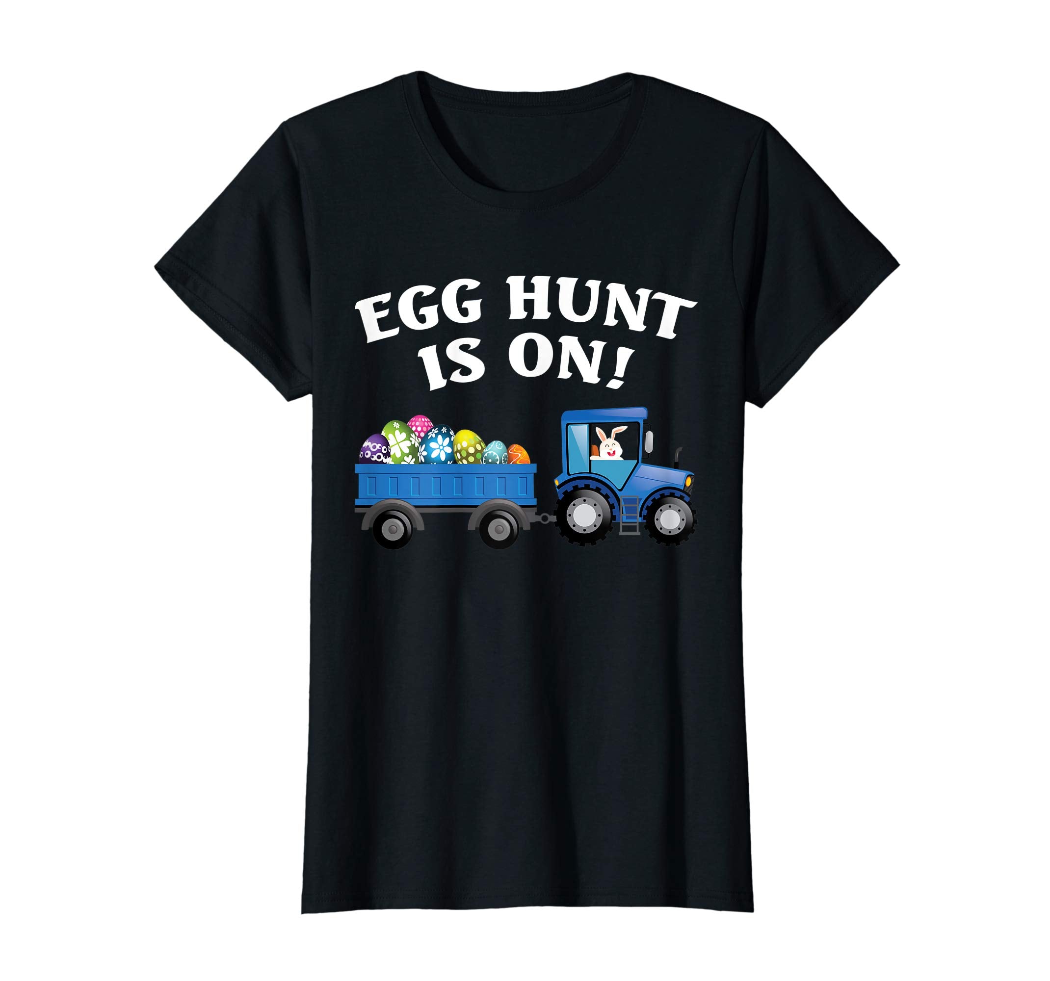 Bunny Driving Truck Carry Easter Eggs Shirt Egg Hunt Is On