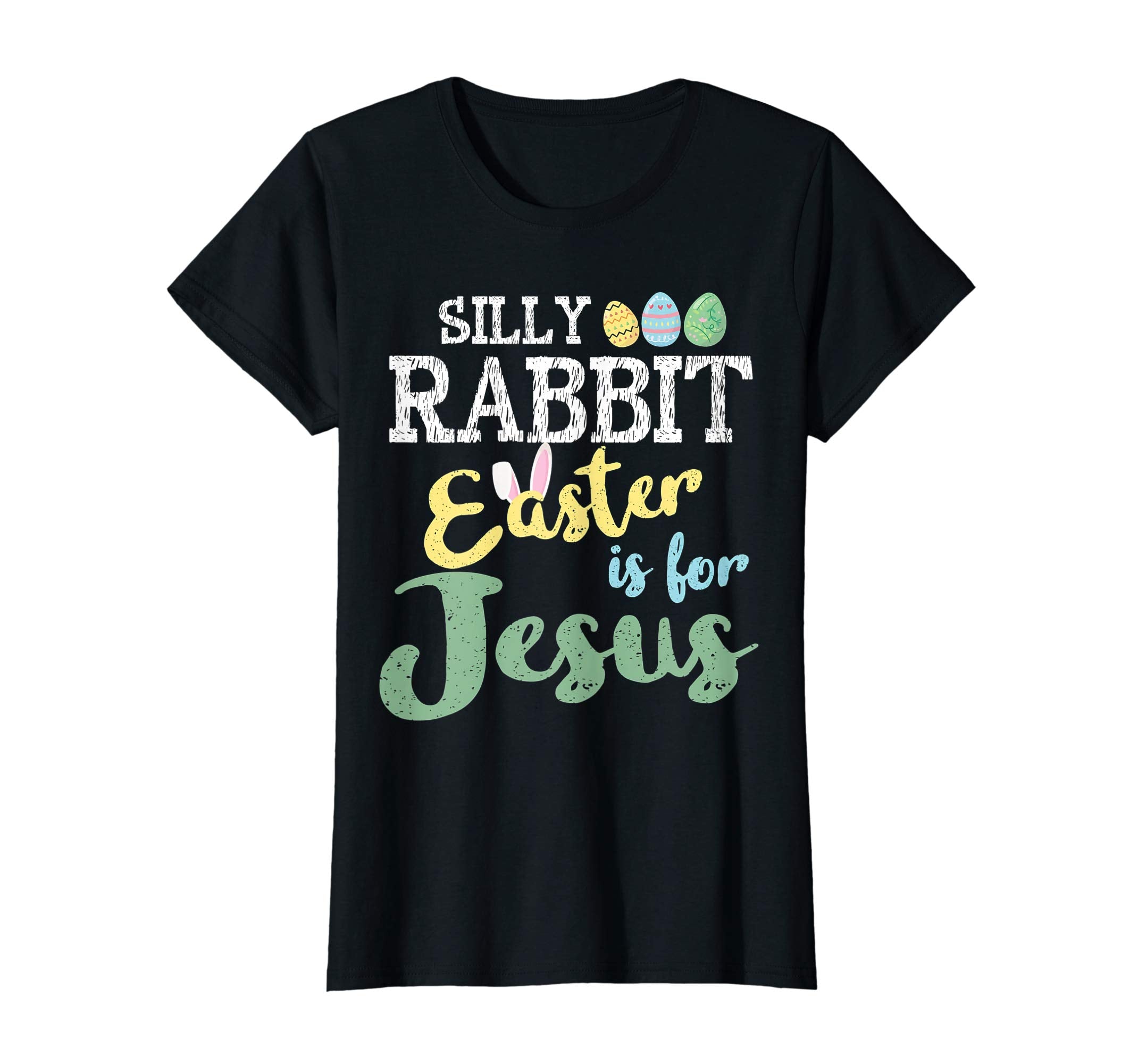 Cute Silly Rabbit Easter Is for Jesus Christians TShirt Gift