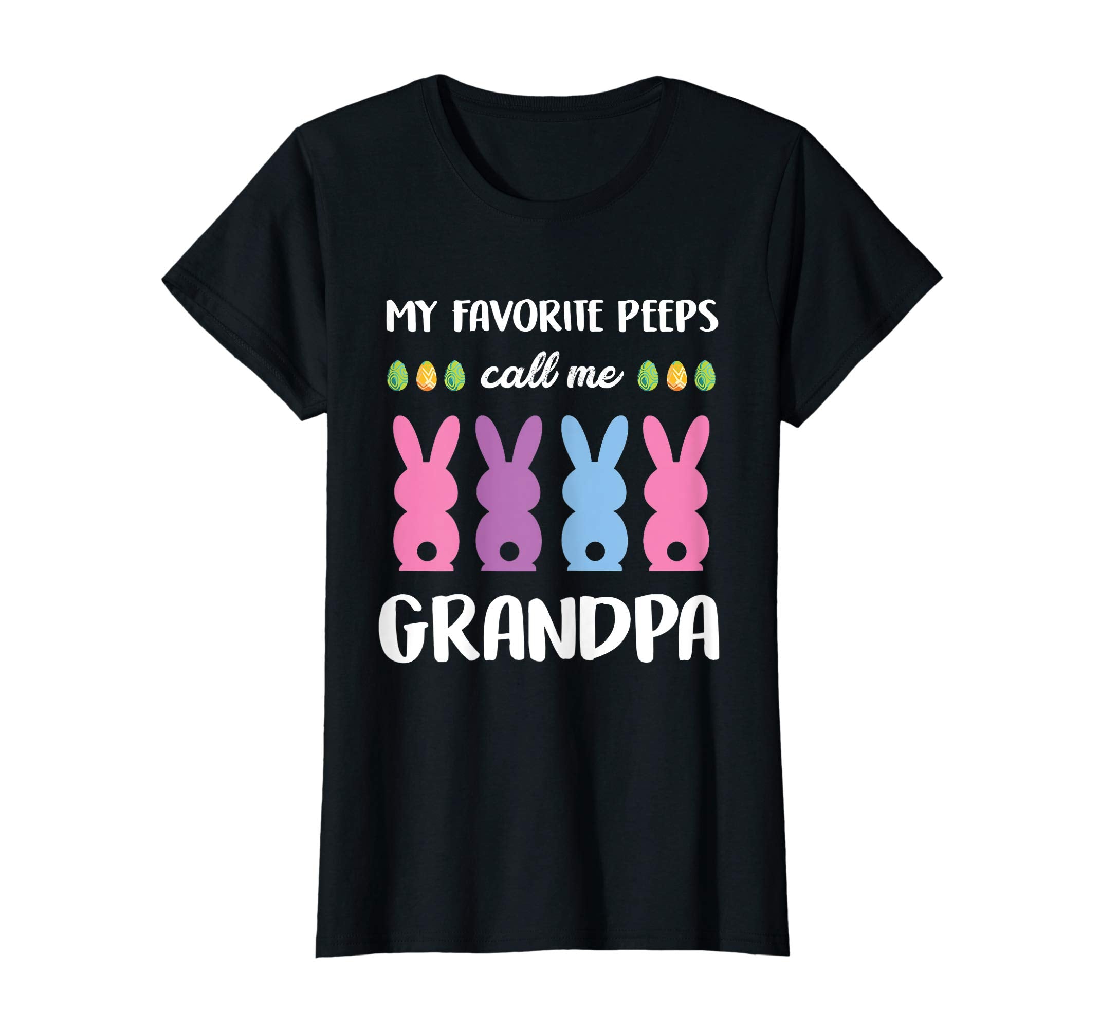 My Favorite Peeps Call Me Grandpa Easter Day T-Shirt
