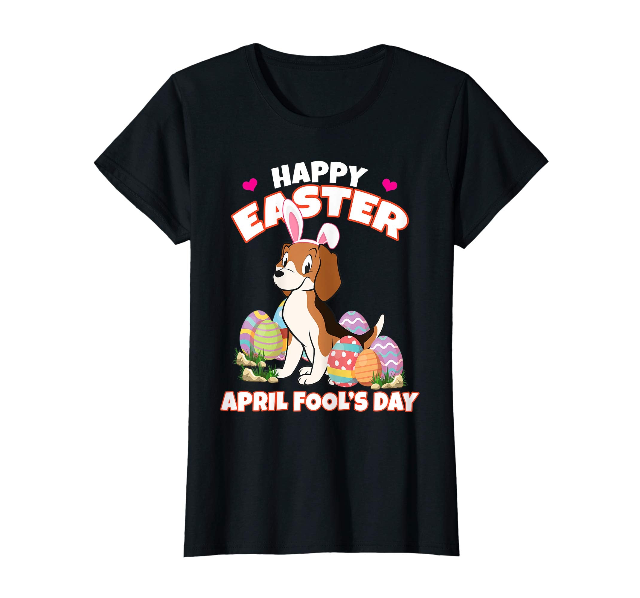 Happy Easter April Fool's Day Funny Beagle T Shirt