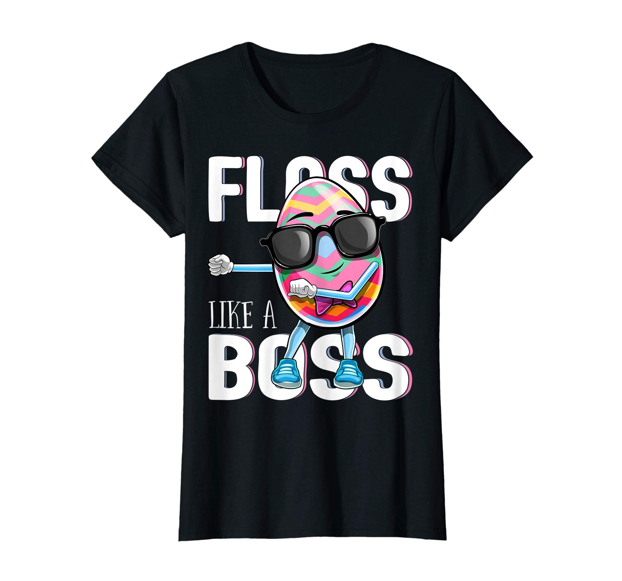 Floss Like a Boss Flossing Easter Egg Shirt Kids Easter Gift