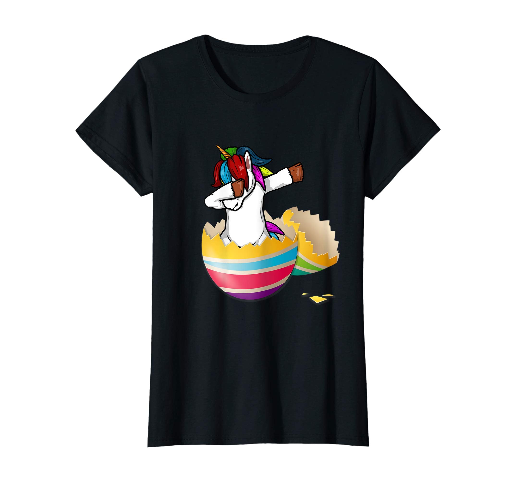 Unicorn Dabbing Easter Eggs Easter Day Shirt
