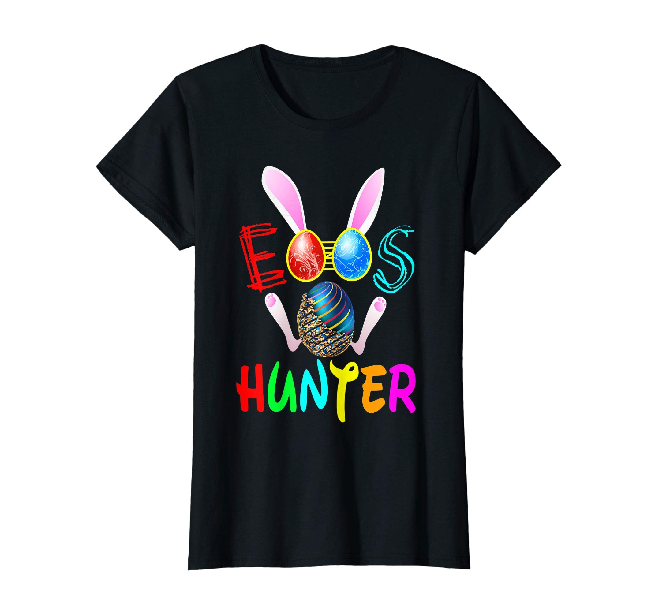 Hunter Shirt Egg Hunter Easter Bunny T-Shirt For Easter Kids
