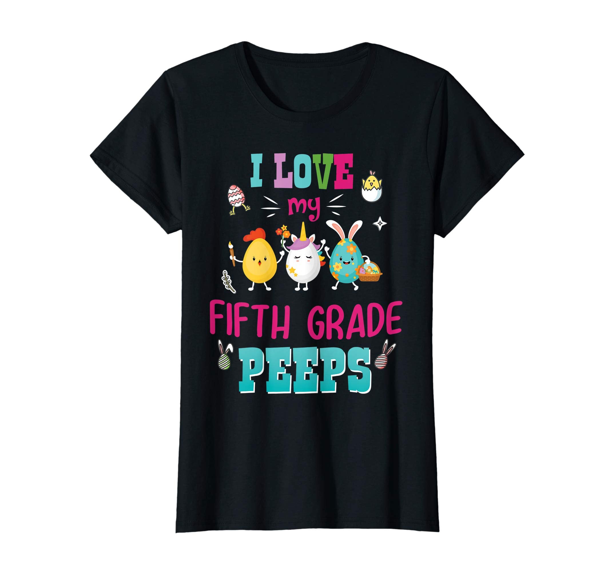 I Love MyFifth Grade Peeps Easter Day T-Shirt