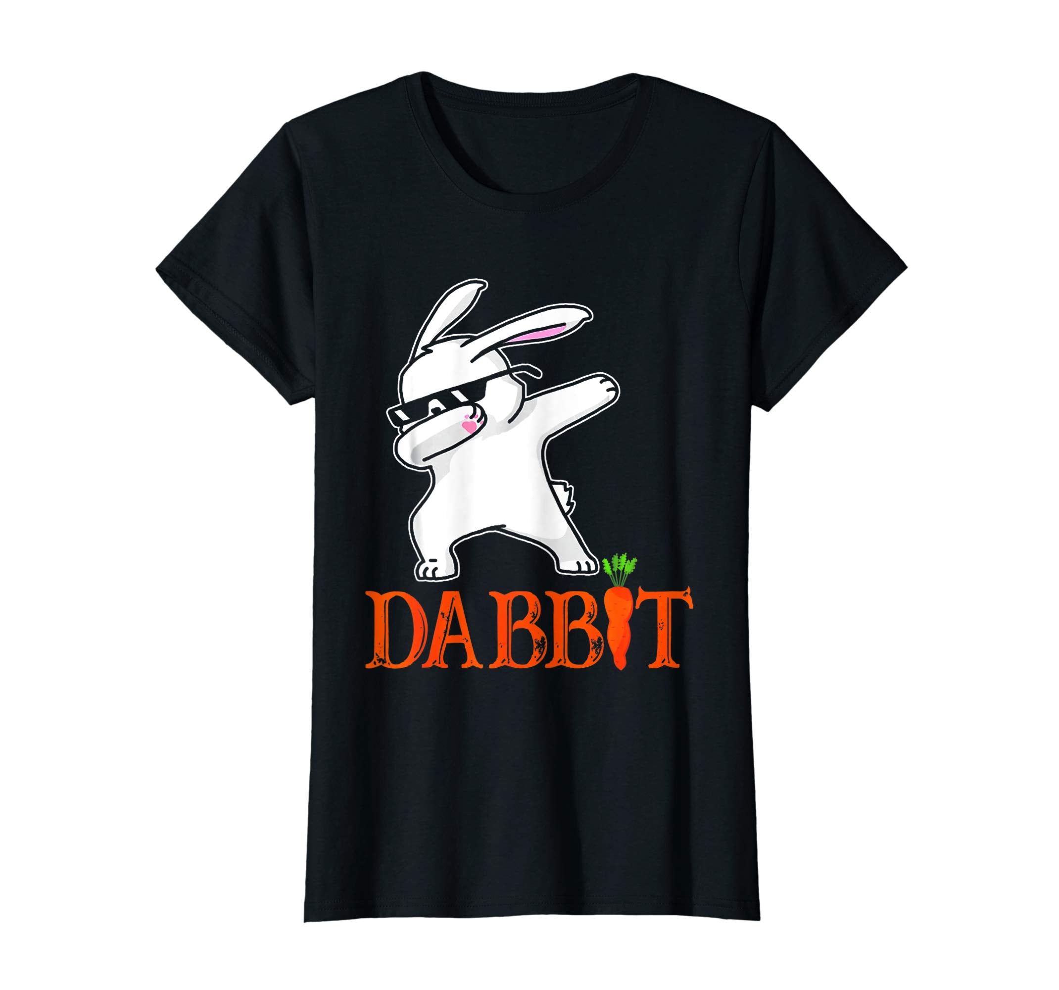 Funny Bunny Dabbit Dabbing Dance Egg Boss Easter T-Shirt