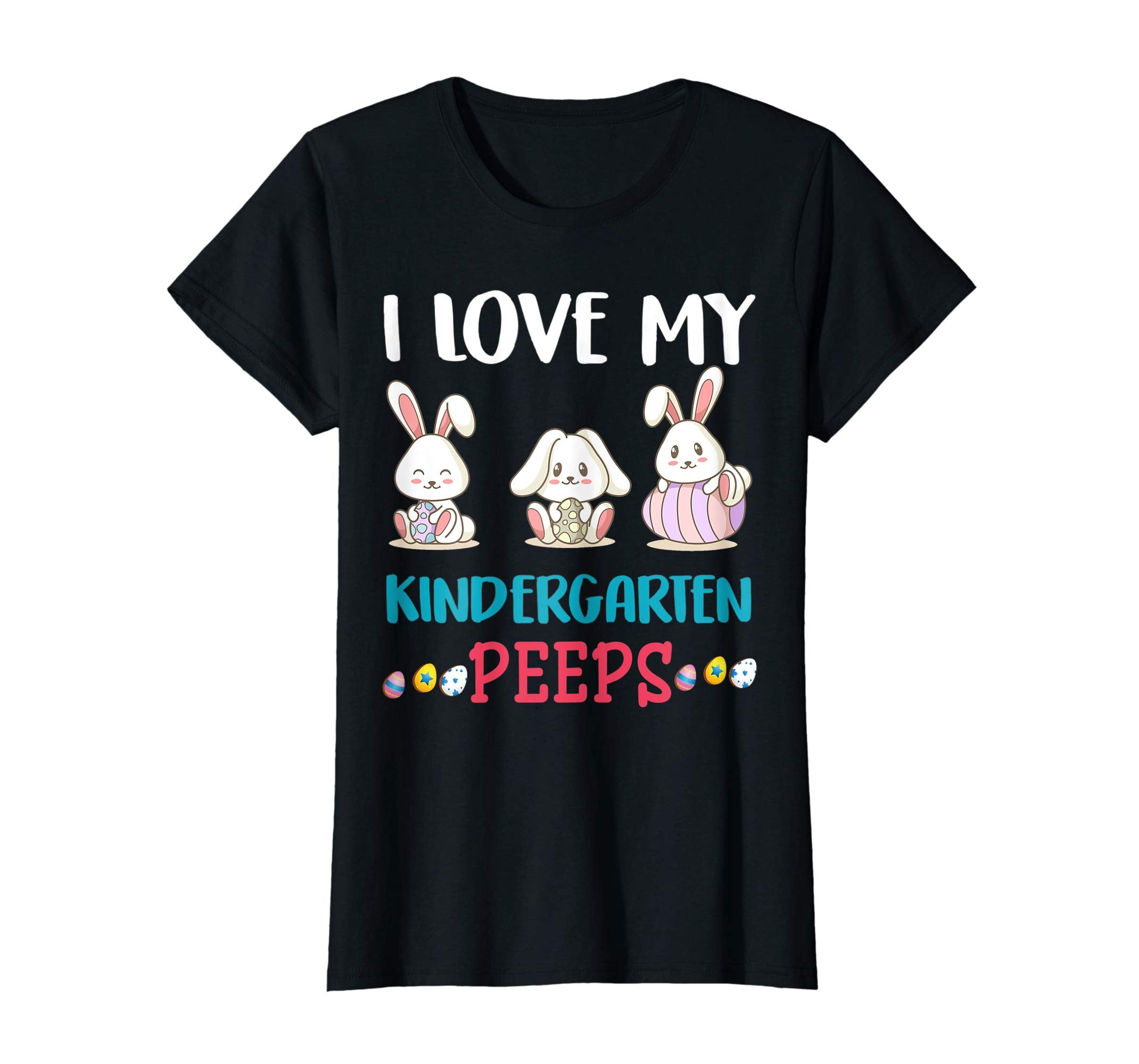I Love My Kindergarten Peeps Easter Day T-Shirt