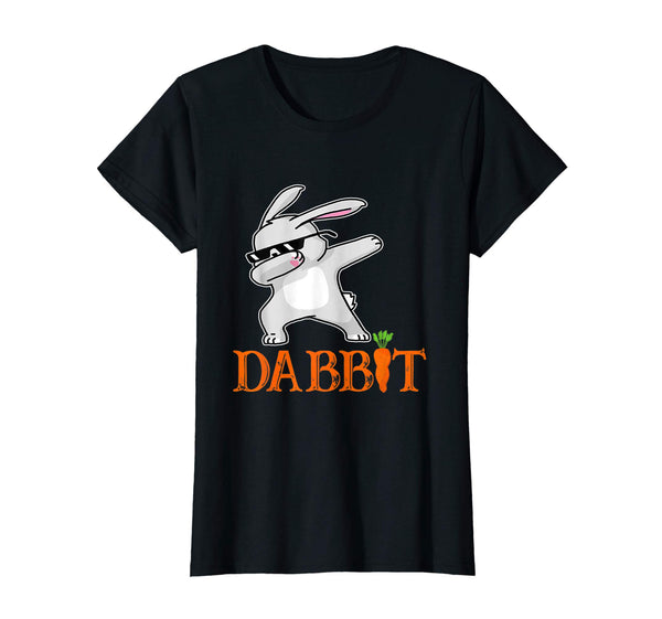 Funny Bunny Dabbit Dabbing Dance Egg Boss Easter T-Shirt