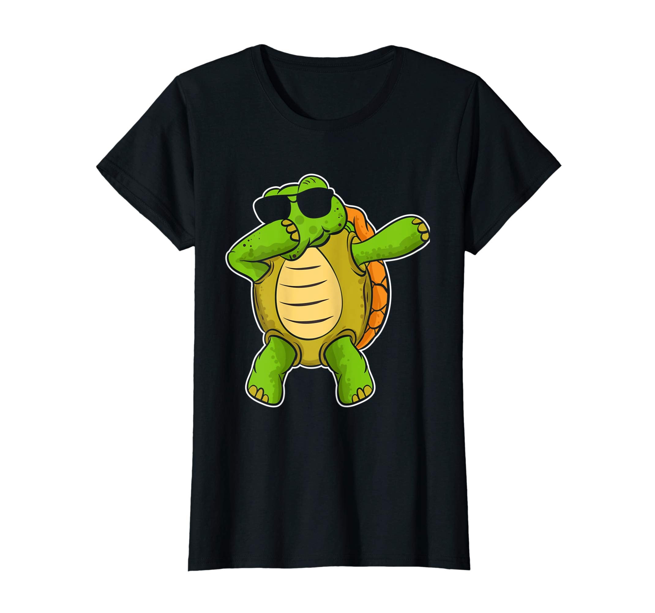 Dabbing Turtle T Shirt Girls Boys Birthday Easter Gift