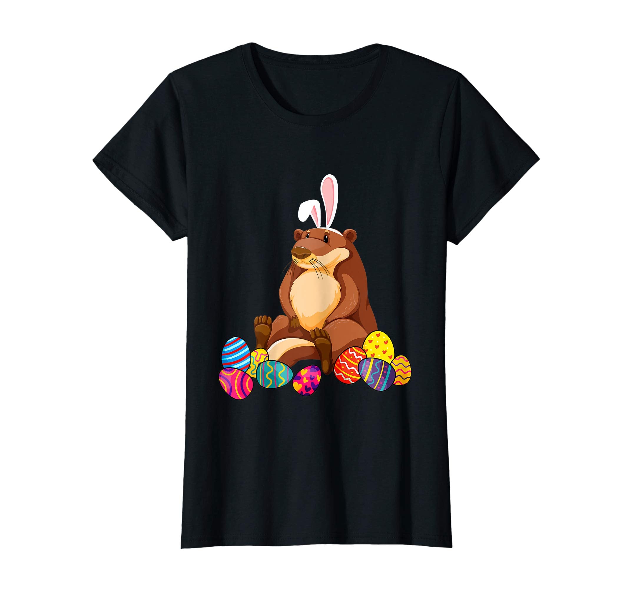 Otter Bunny Ear With Egg Easter Easter Day Shirt