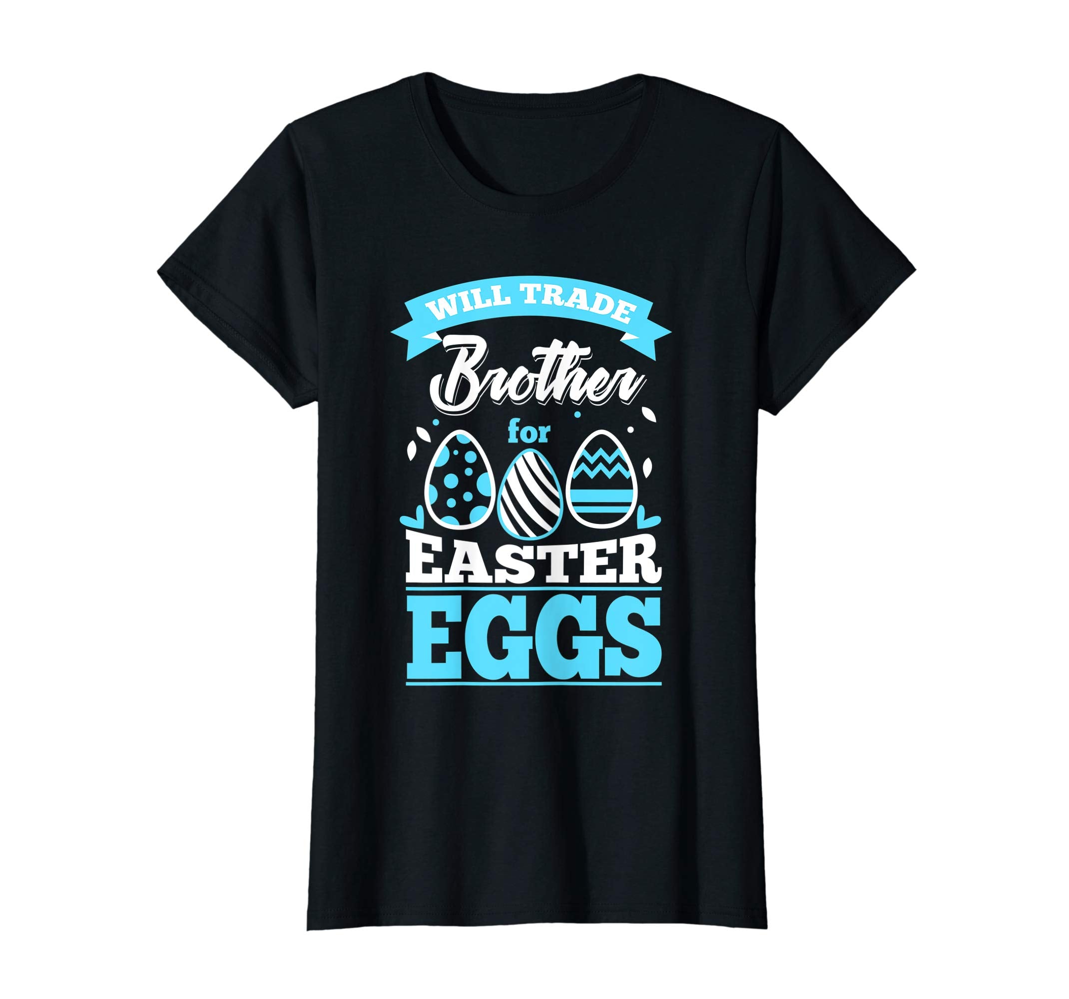 Girls Easter Bunny Shirt Happy Easter Will Trade Brother Tee