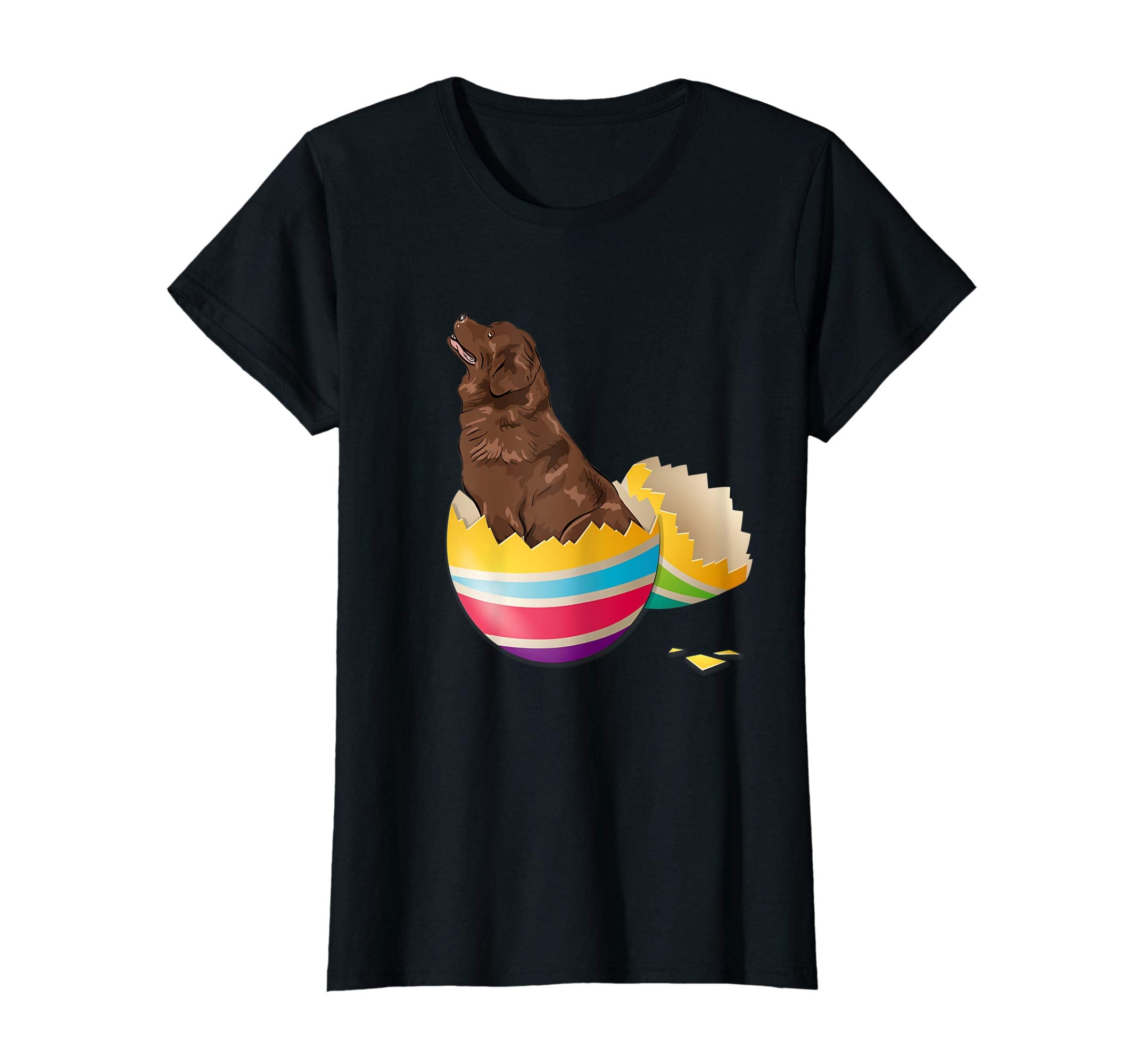 Newfoundland Hatching From Easter Egg Easter Day Shirt