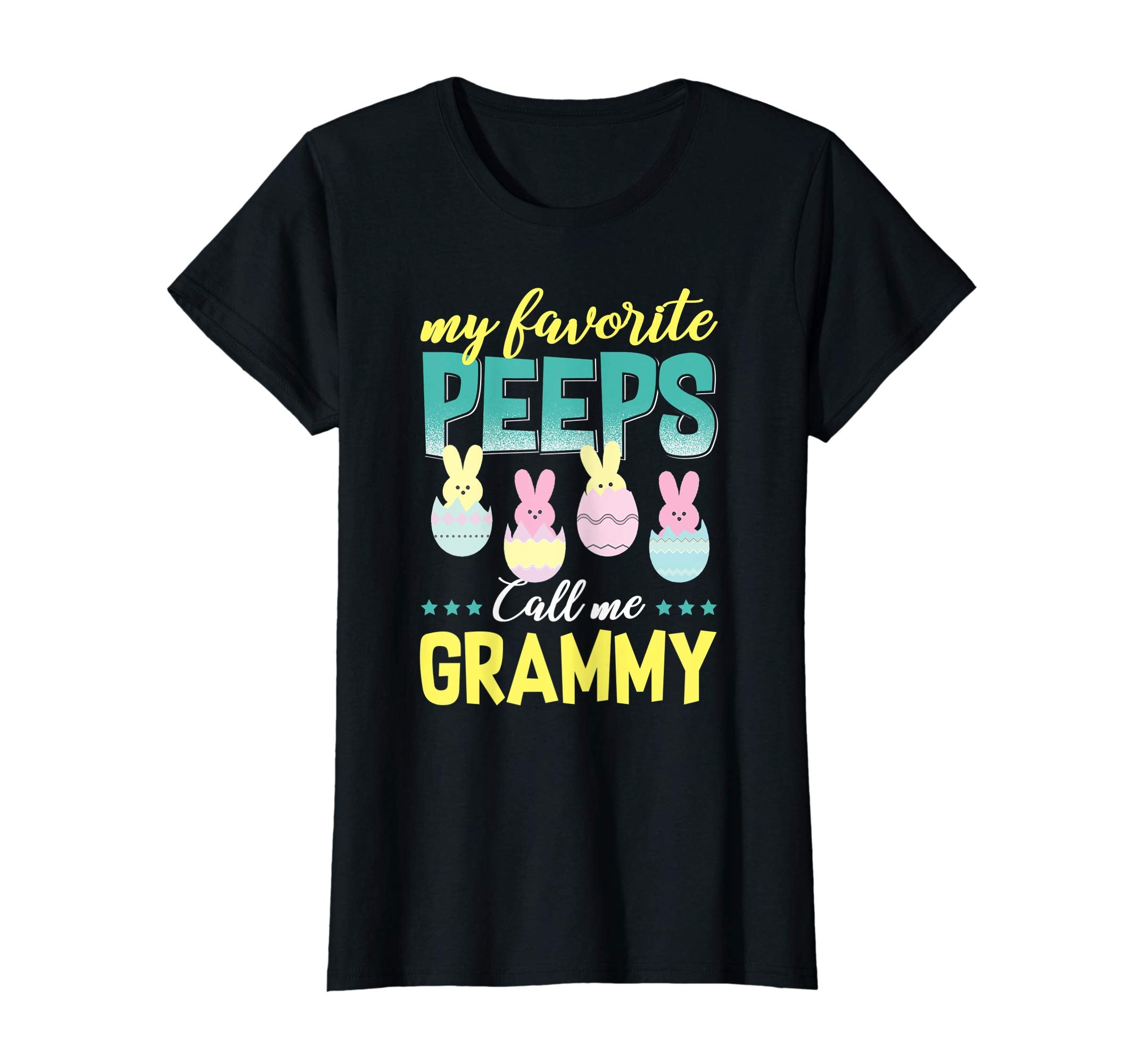 My Favorite Peeps Call Me Grammy T-Shirt Easter Gift Shirt