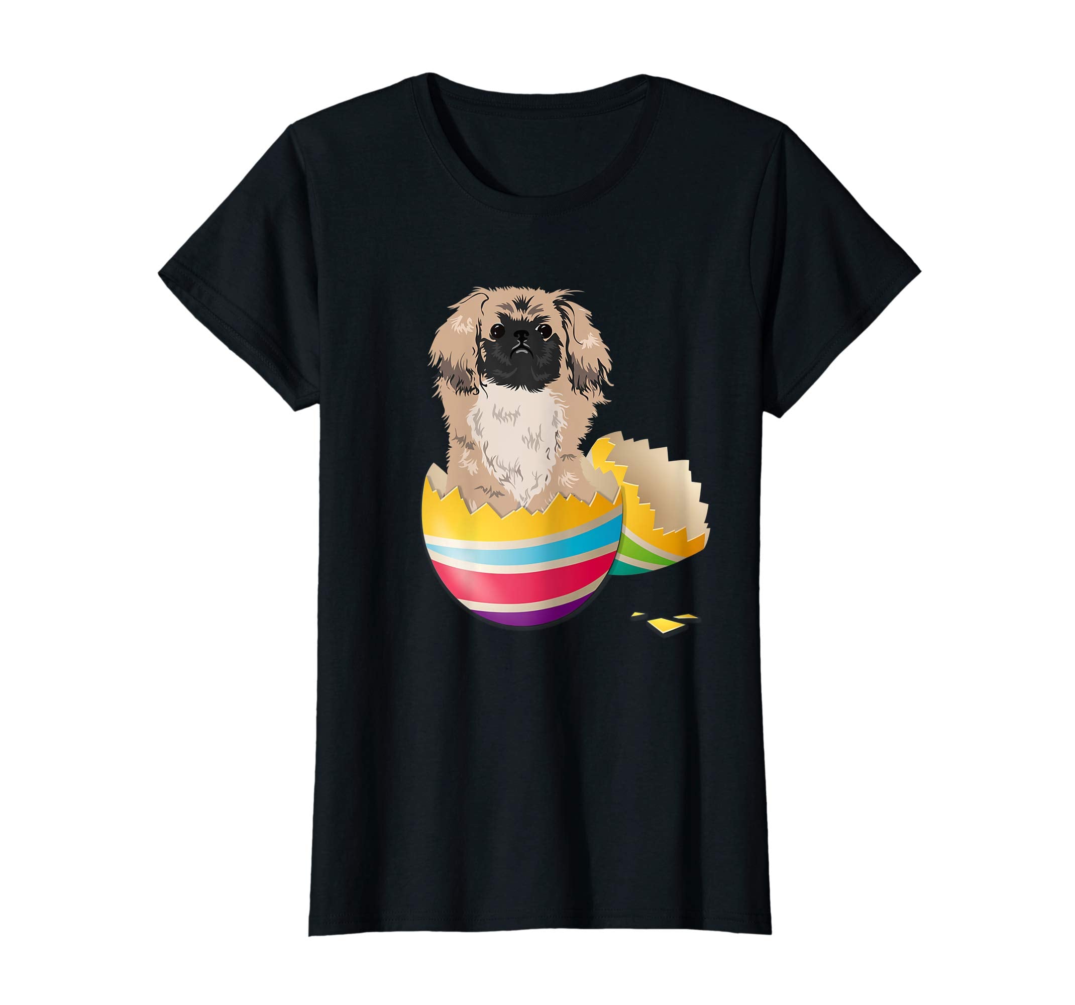 Pekingese Hatching From Easter Egg Easter Day Shirt