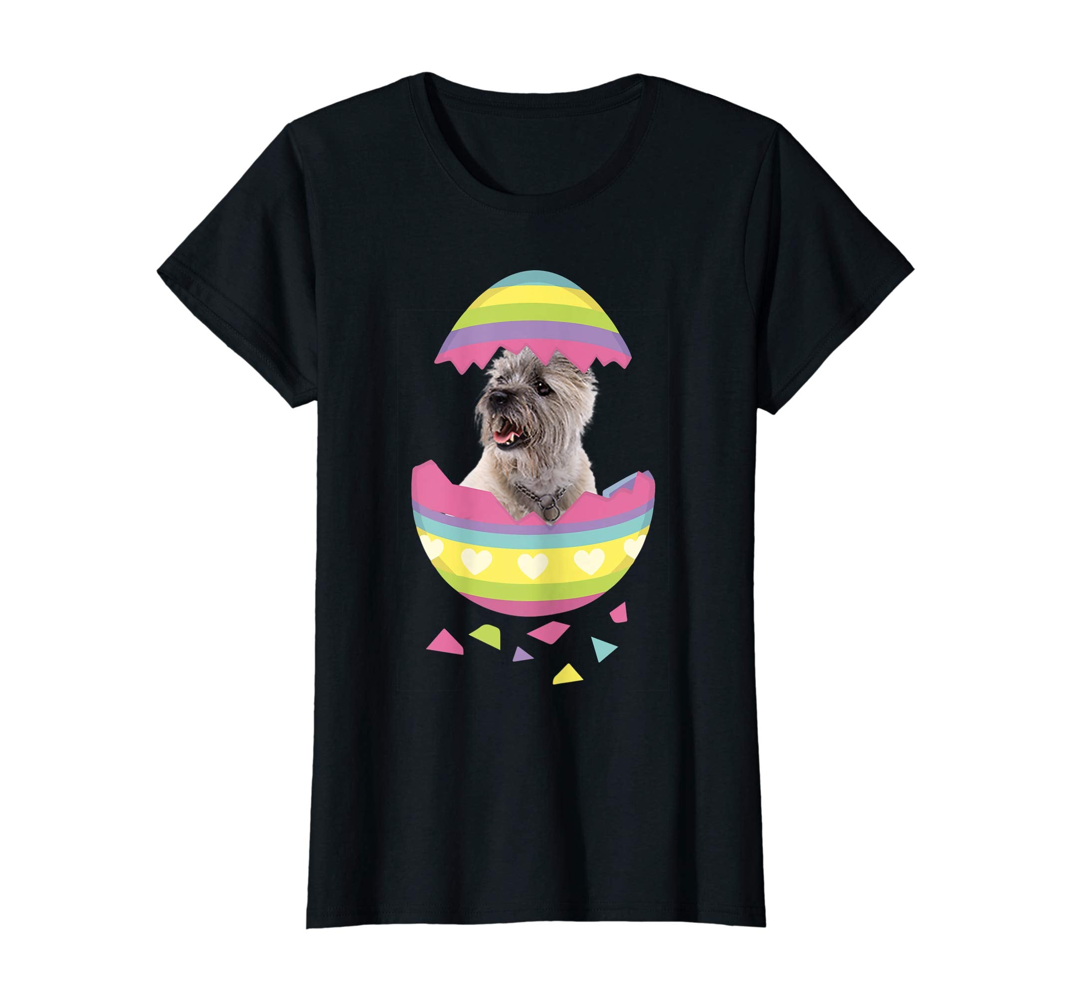 Cairn Terrier Easter Egg T-Shirt Dog Lover