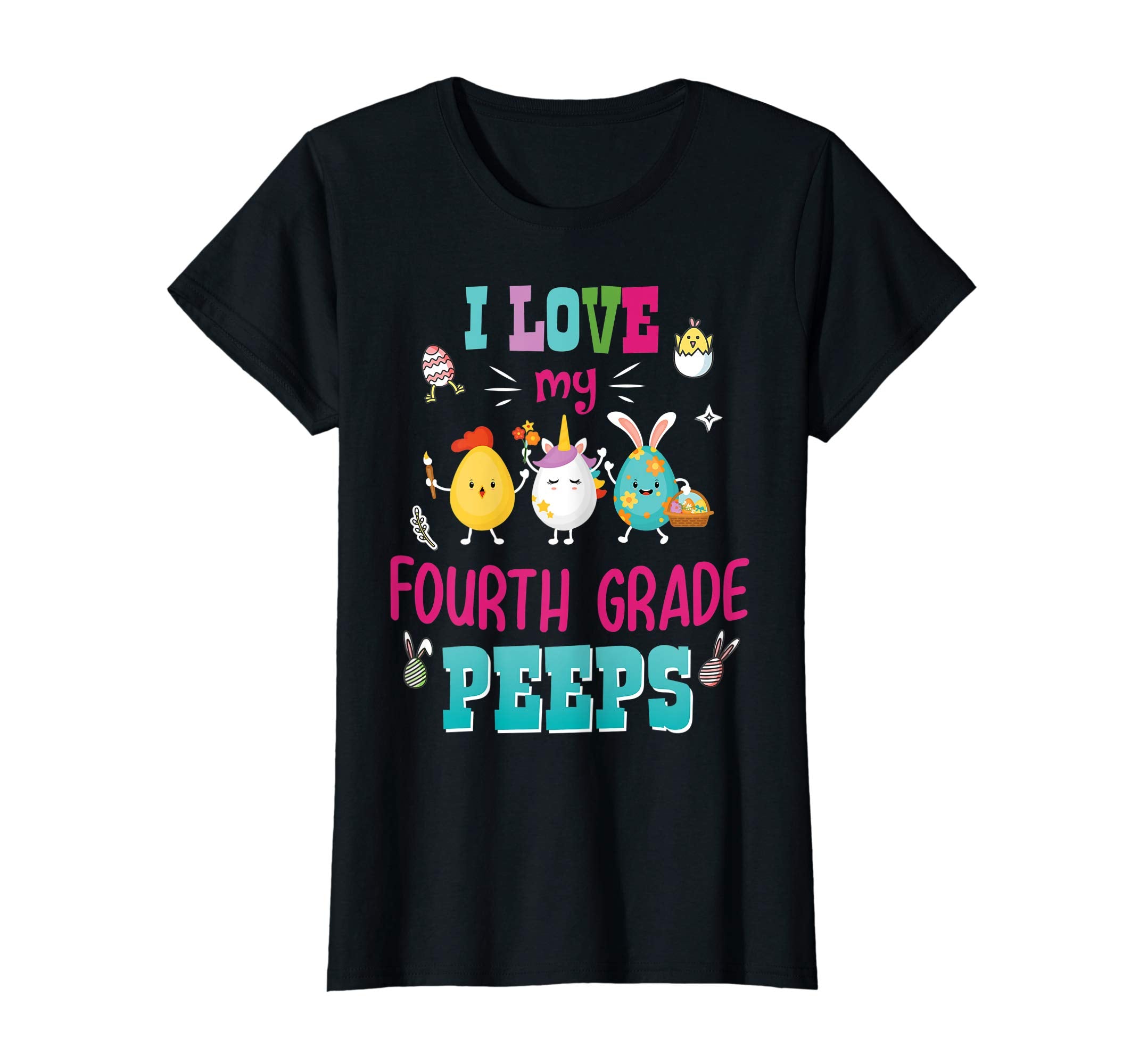 I Love MyFourth Grade Peeps Easter Day T-Shirt