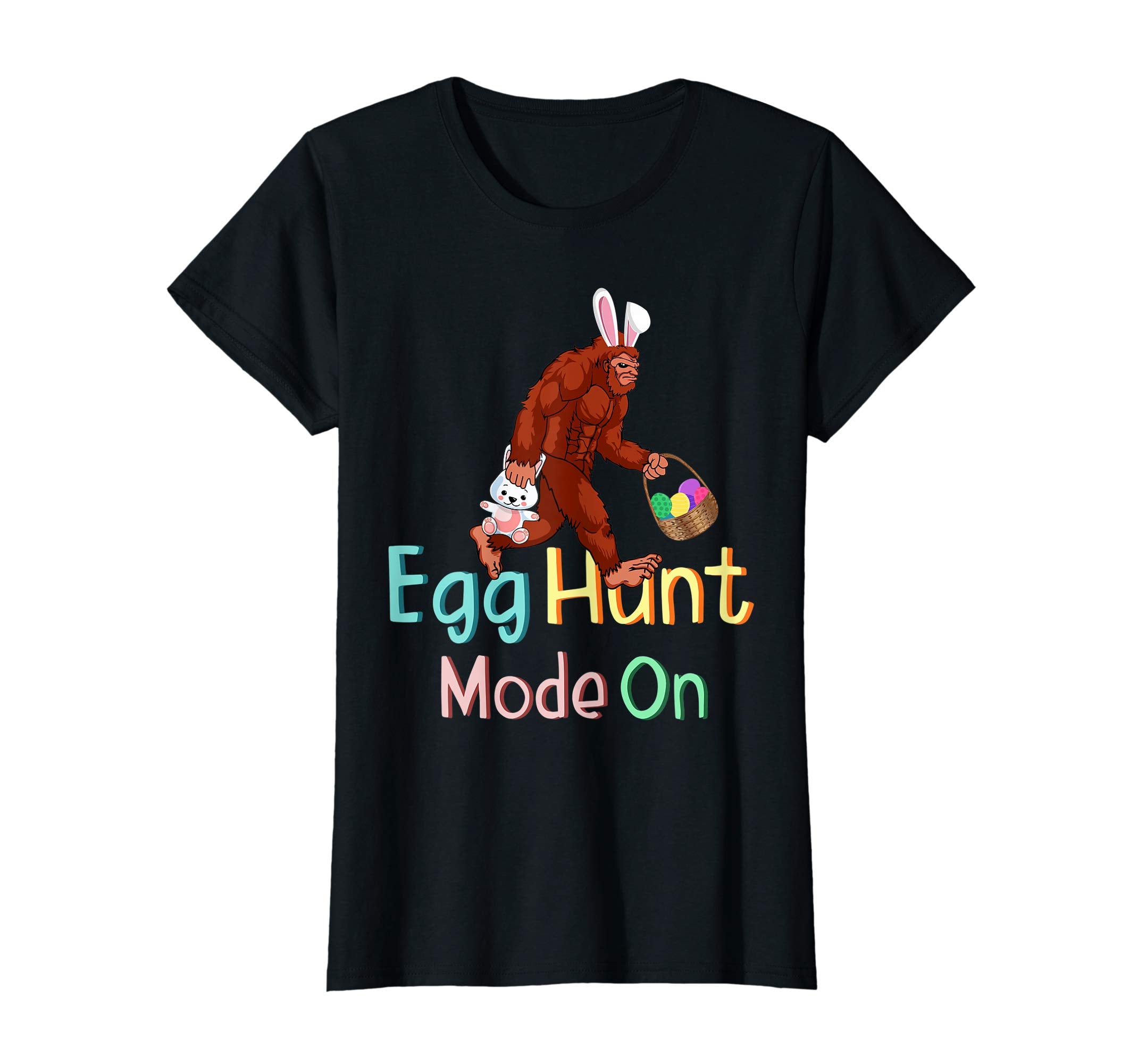 Easter Bigfoot Sasquatch Shirt Bunny Egg Hunting Gift Tee