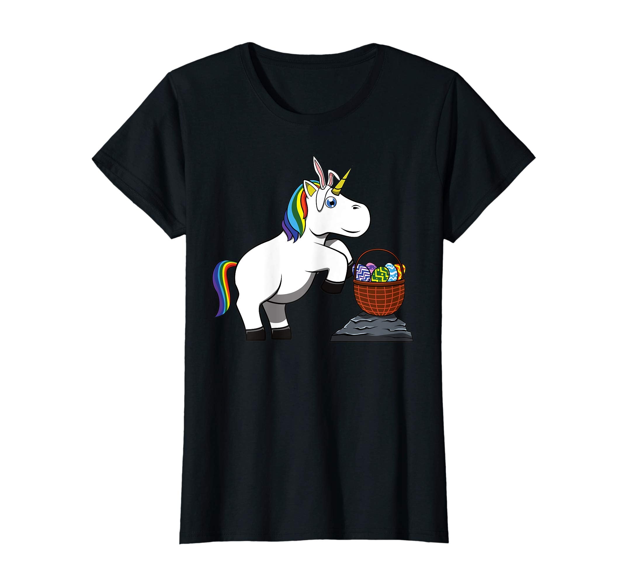 Easter Unicorn T-Shirt Girls Bunnicorn Rabbitcorn Gift