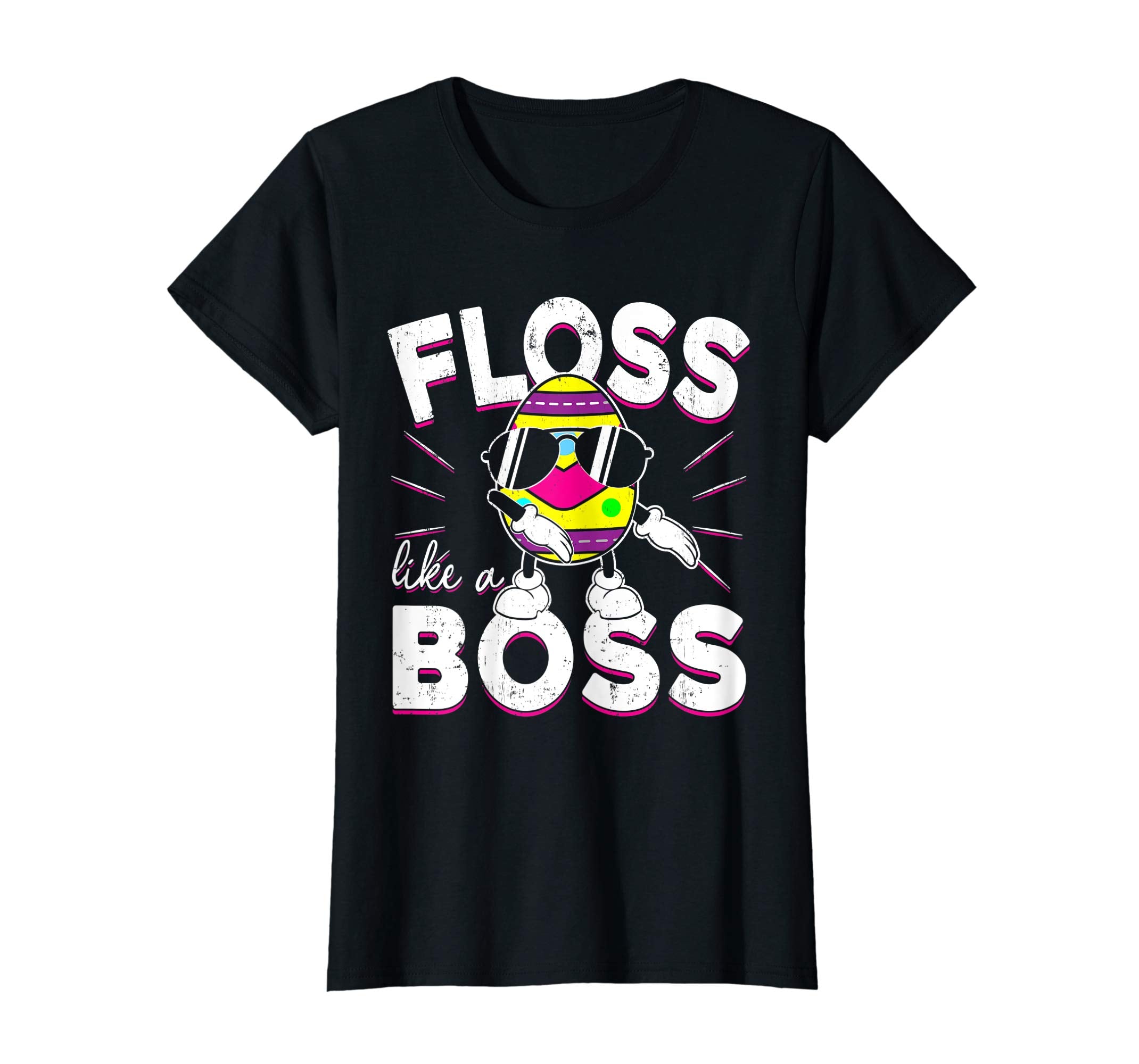 Floss Like A Boss Shirt Cute Colorful Egg Easter Gifts