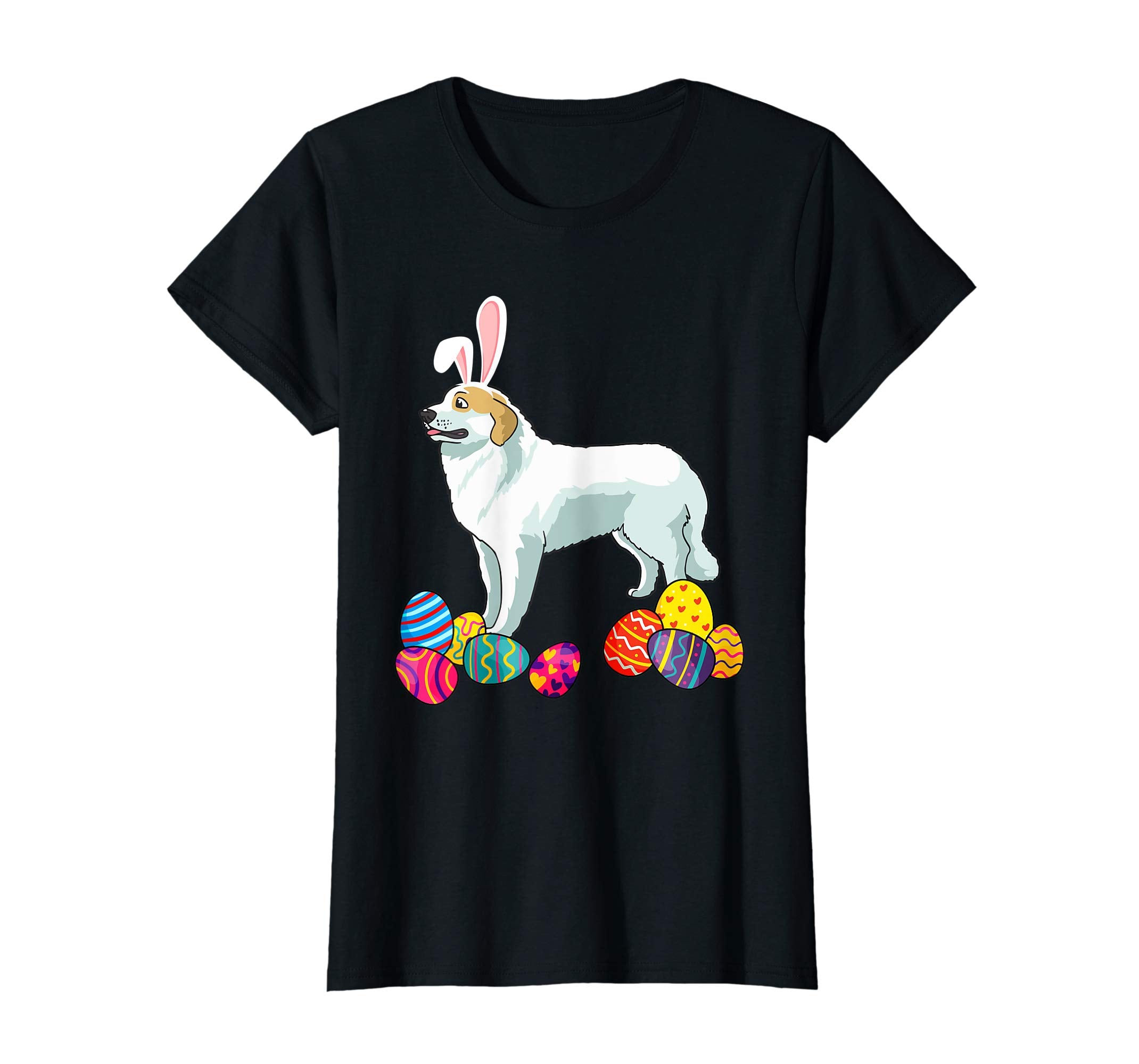Great Pyrenees Bunny Ear With Egg Easter Easter Day Shirt