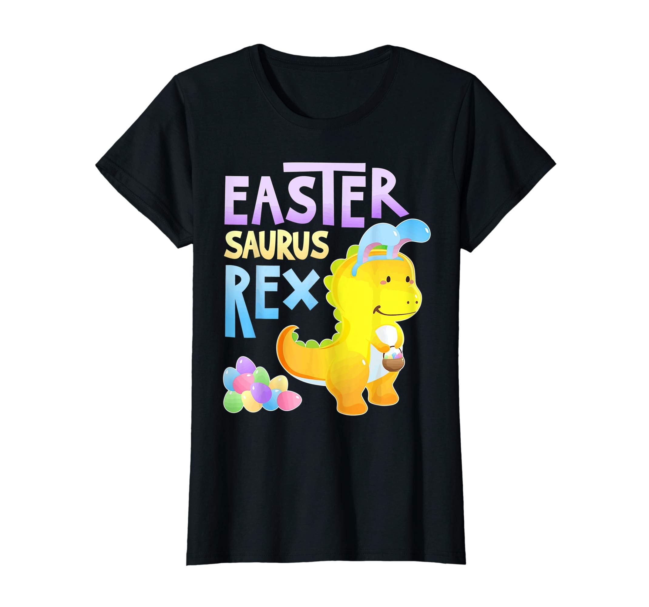 Easter Bunny Dinosaur T shirt TRex Boys Kids Girls Eggs