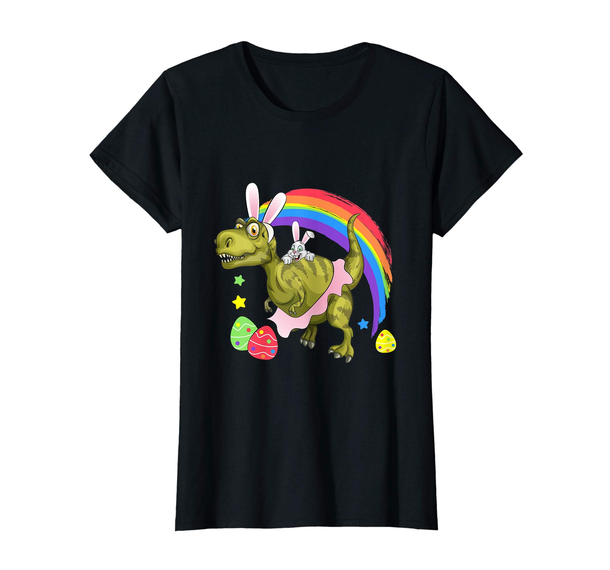 Easter Bunny T Rex Shirt, Funny Gift for Girls and women