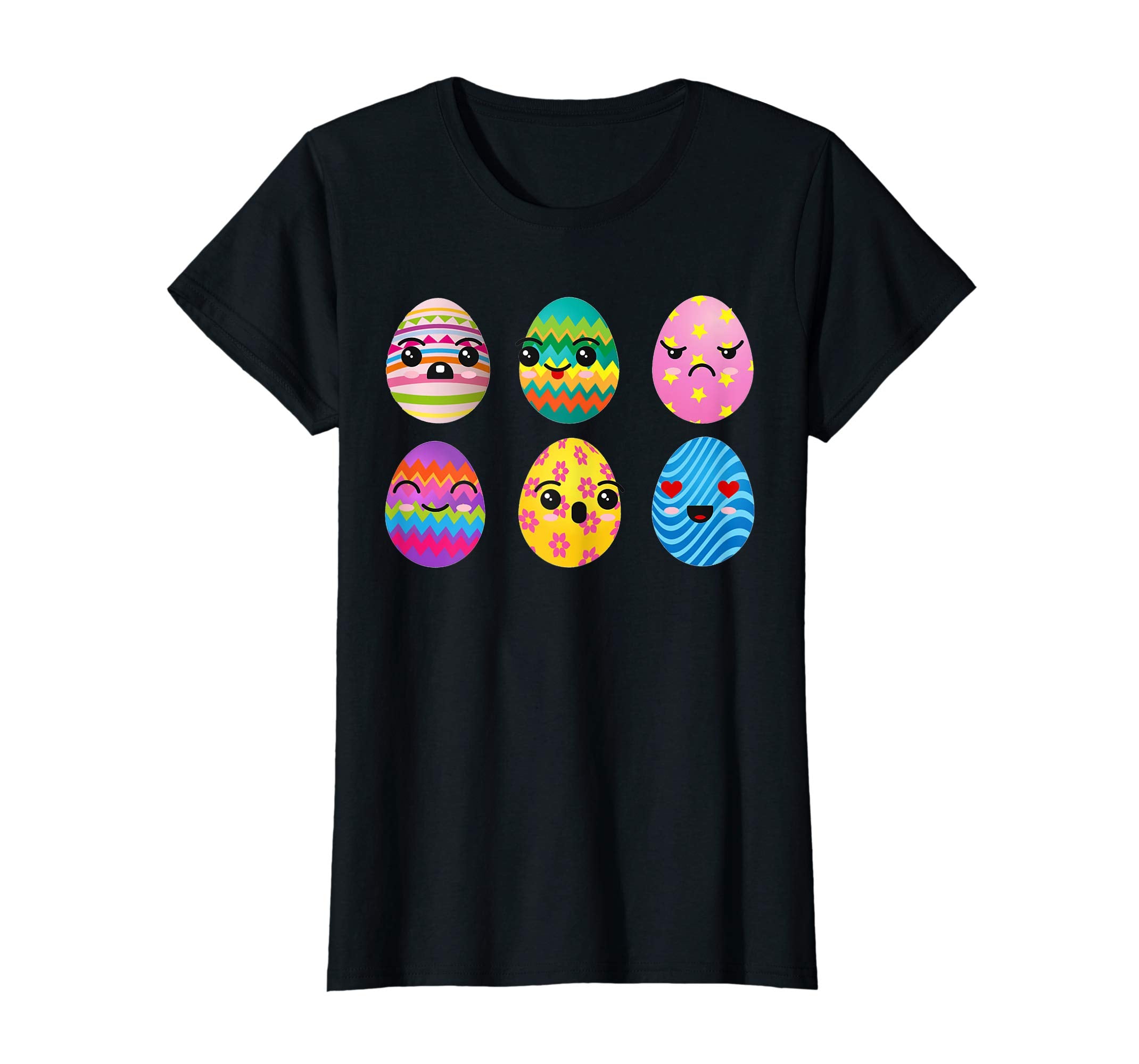 FUNNY EASTER EGG T SHIRT Emoticons Gifts Men Women Kids