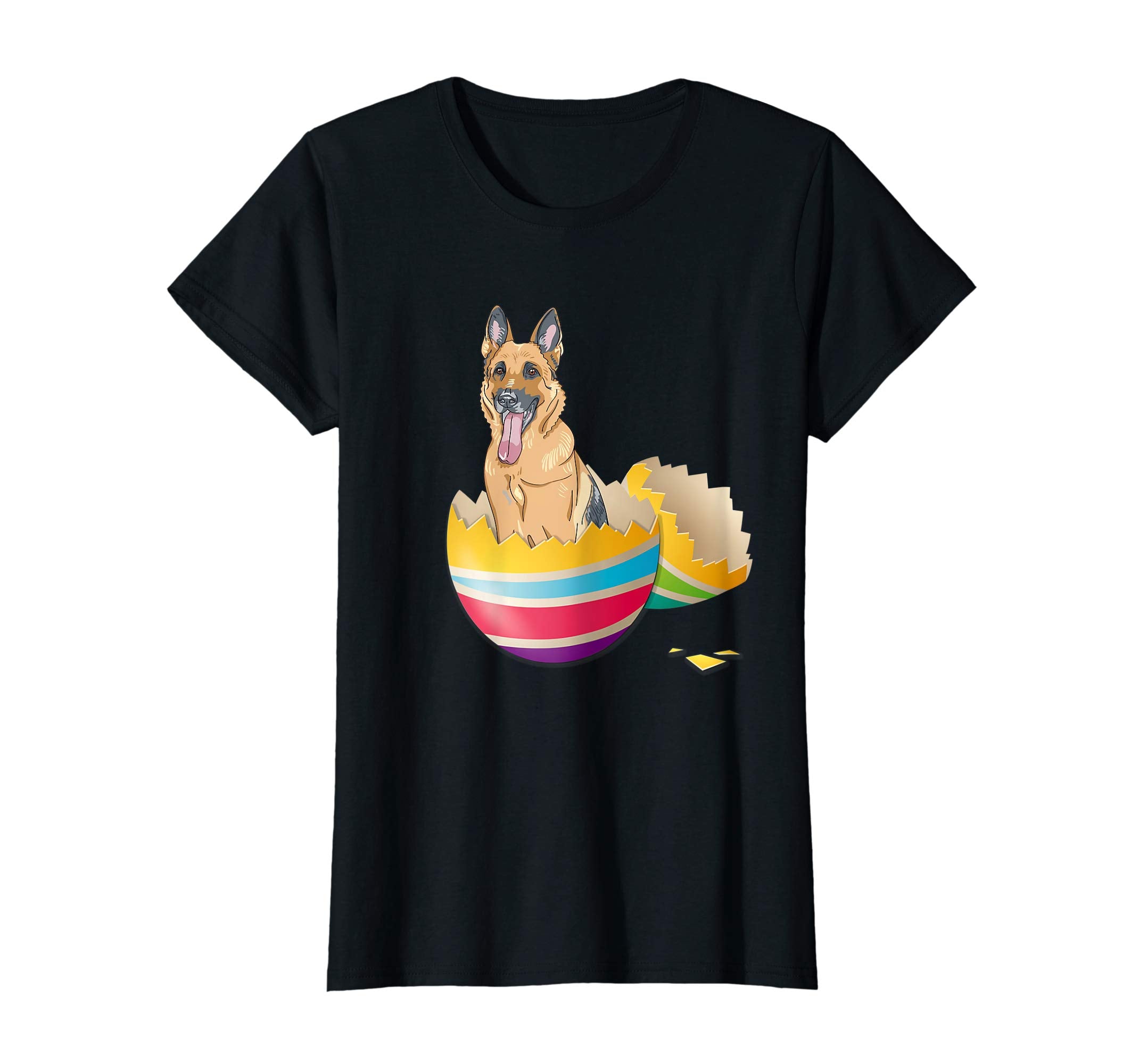 German Shepherd Hatching From Easter Egg Easter Day Shirt