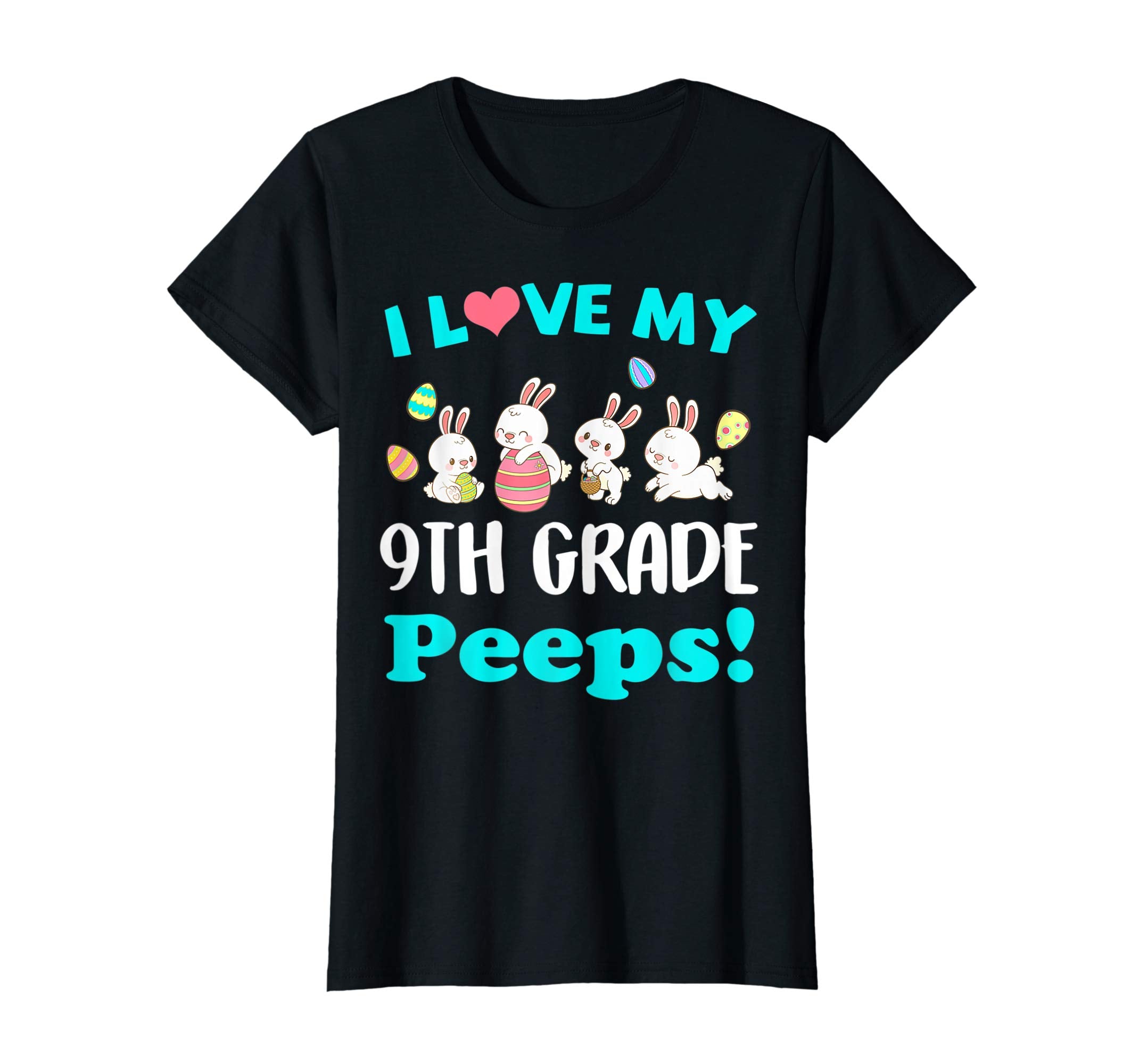 I Love My 9th Grade Peeps Easter Day TShirt