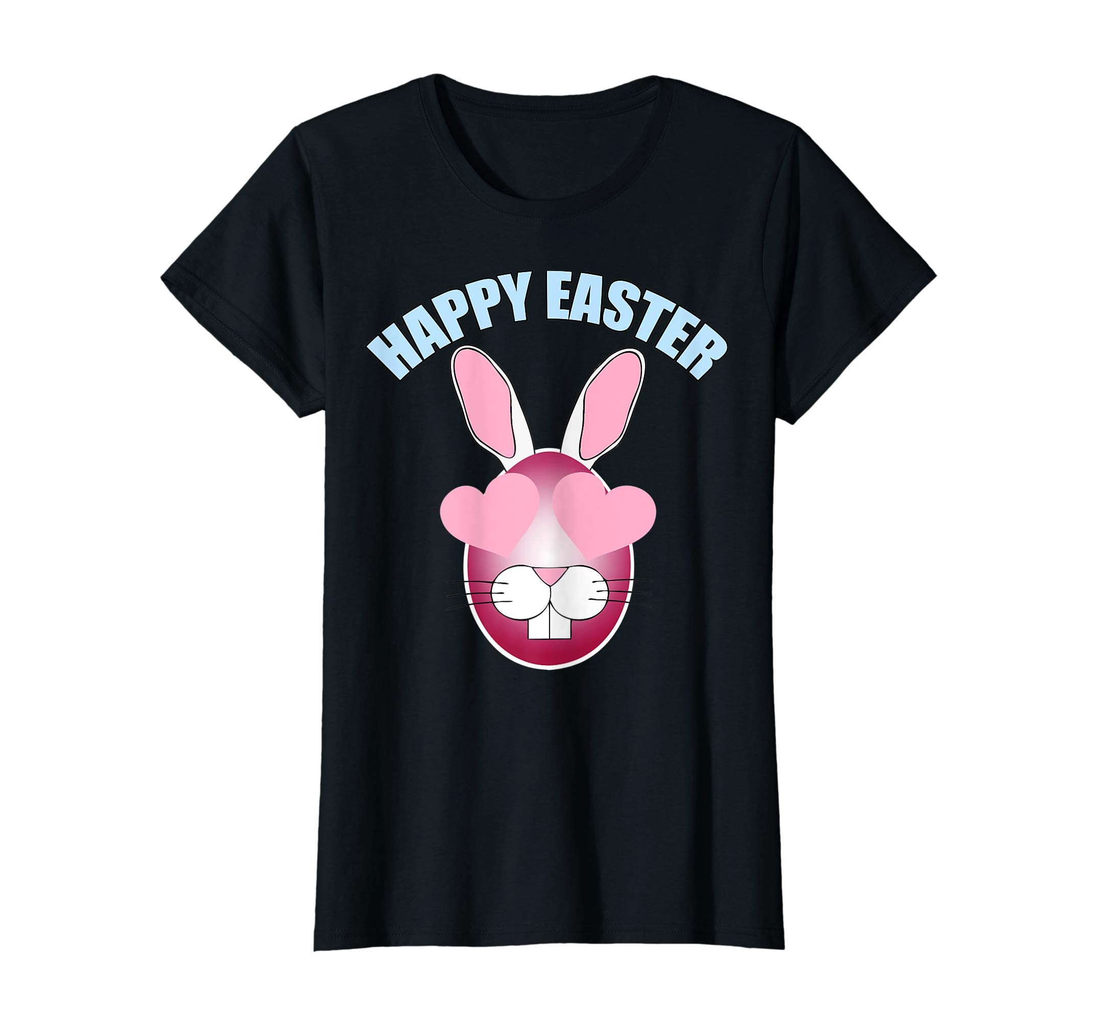 Easter Shirt For Kids Happy Easter Emoji Rabbit Heart Outfit