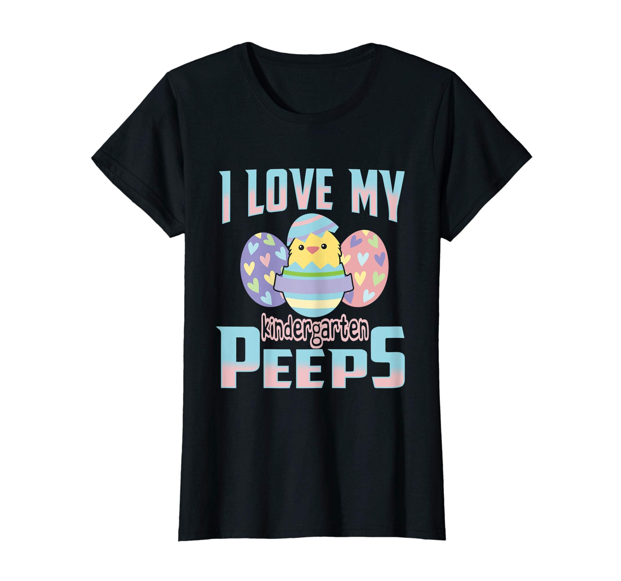 I Love My Kindergarten Peeps Teacher Easter Day T Shirt Gift