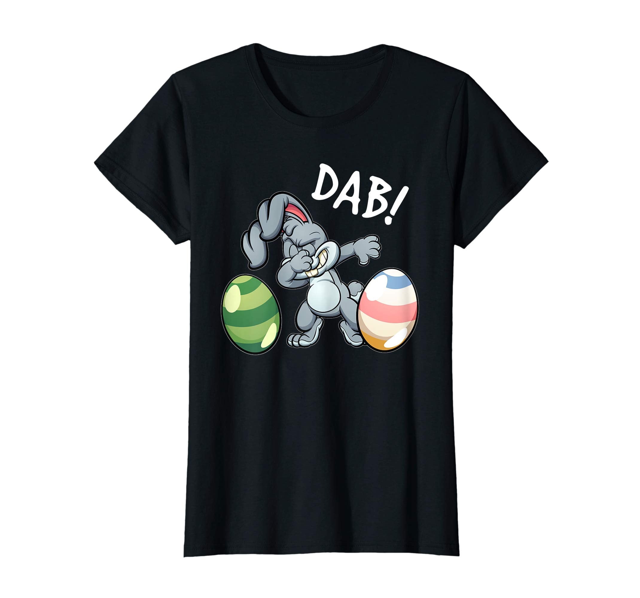 Easter Shirt For Kids Boys Girls Dabbing Easter Bunny Gift