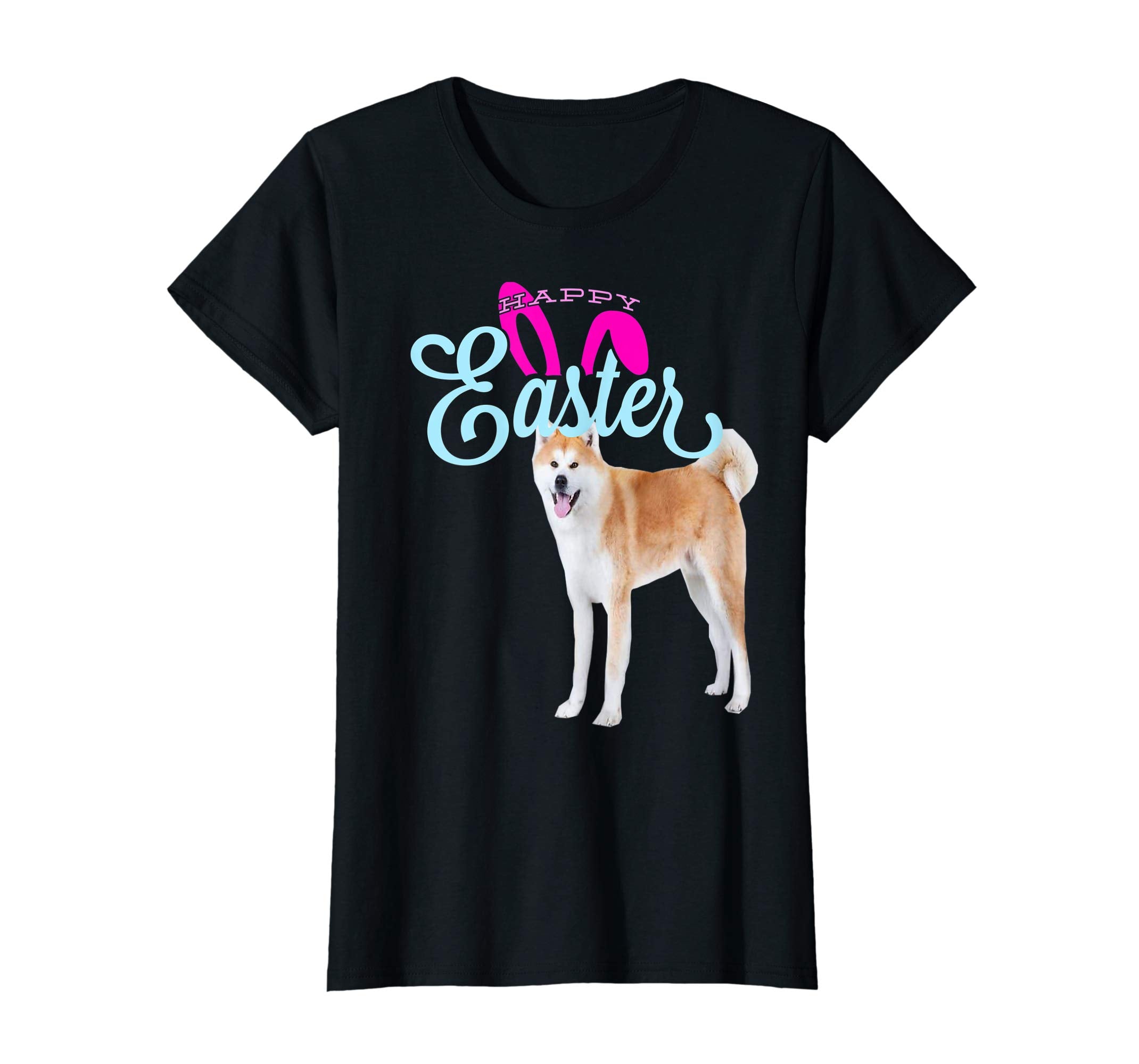 Easter Bunny Akita Tshirt Dog Men Women Gift Easter Day