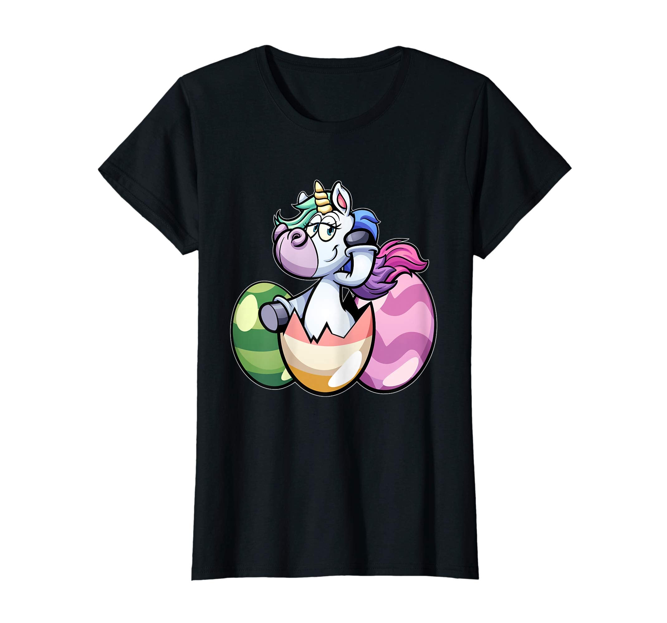 Easter Shirts For Kids Girls Unicorn Shirt Easter Eggs