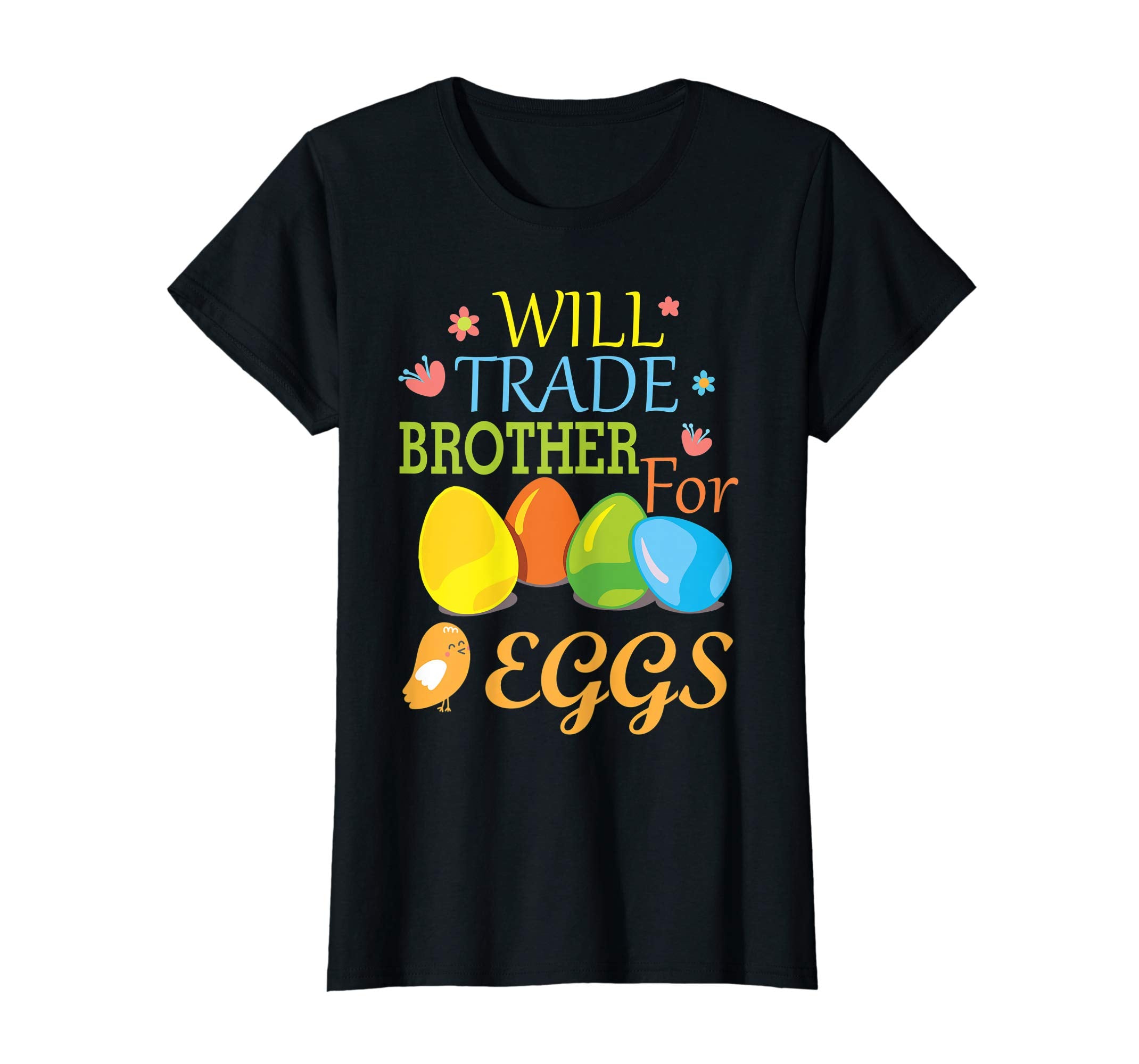 Cute Will Trade Brother For Eggs Easter Tshirt For Kids