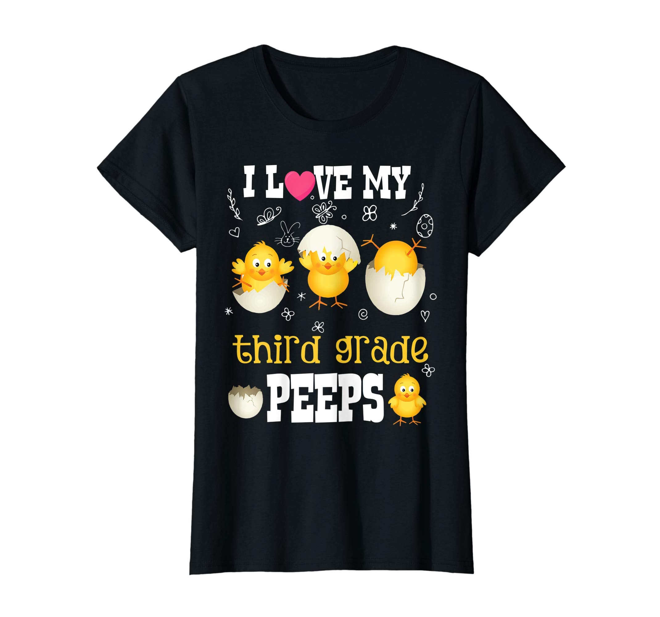 I Love My Third Grade Peeps Easter Bunny T-Shirt