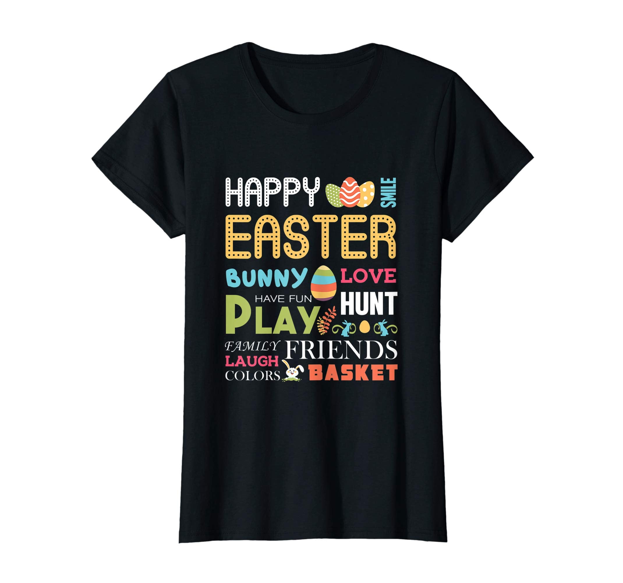 Easter Day Tee Easter Eggs Bunny Basket T-Shirt Gifts