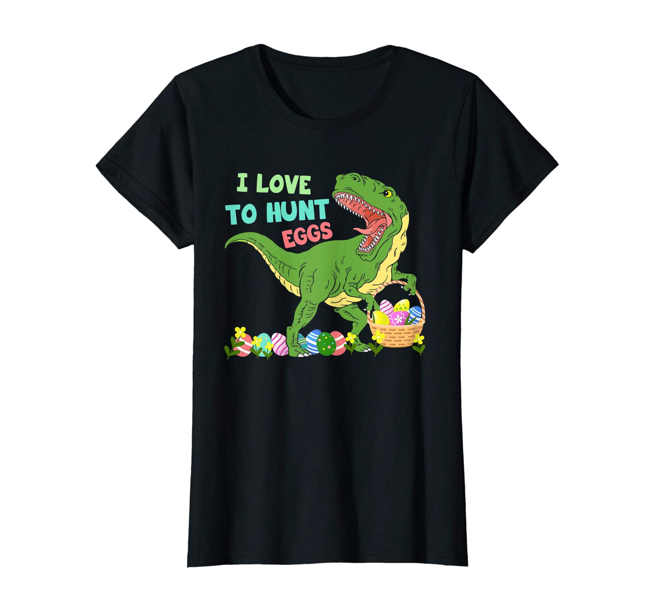 Easter Shirt Dinosaur T Rex Kids Boys Girls EGG Hunts