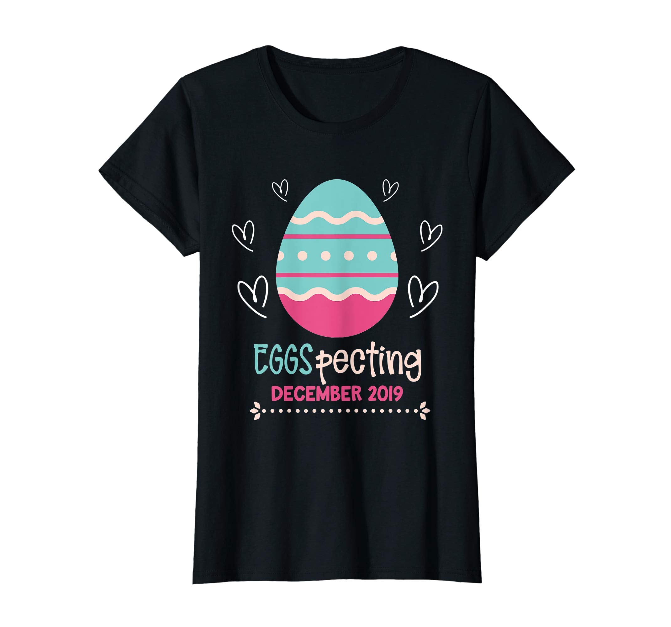Easter Pregnancy Announcement T Shirt Eggspecting Dec 2019
