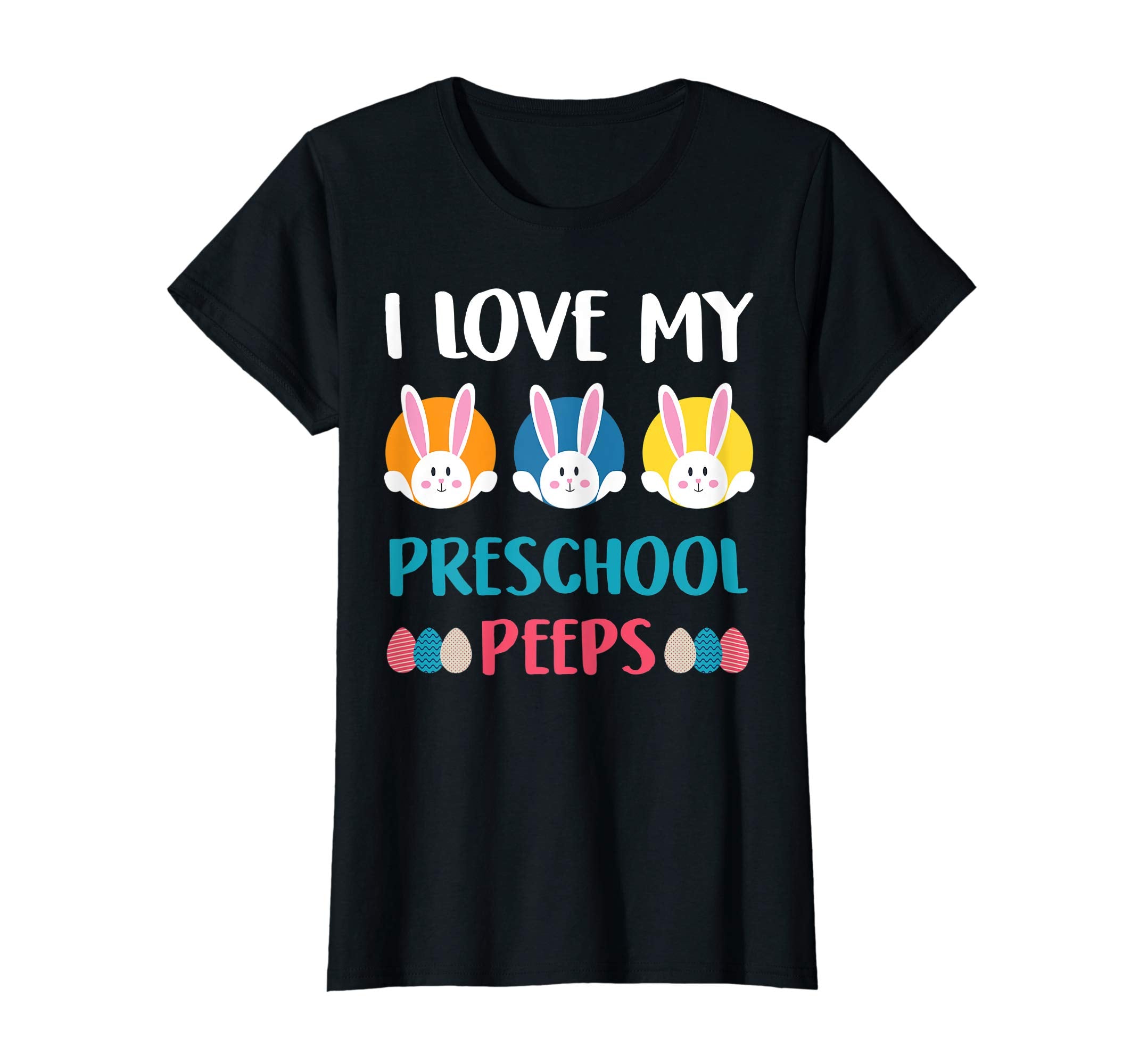 I Love My Preschool Peeps Easter Day T-Shirt