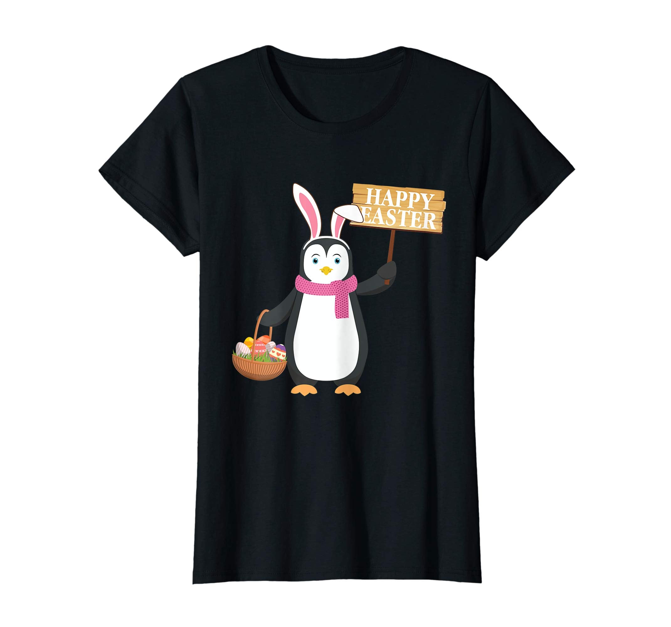 Easter Bunny Penguin Happy Easter T-Shirt Egg Hunting Lovely