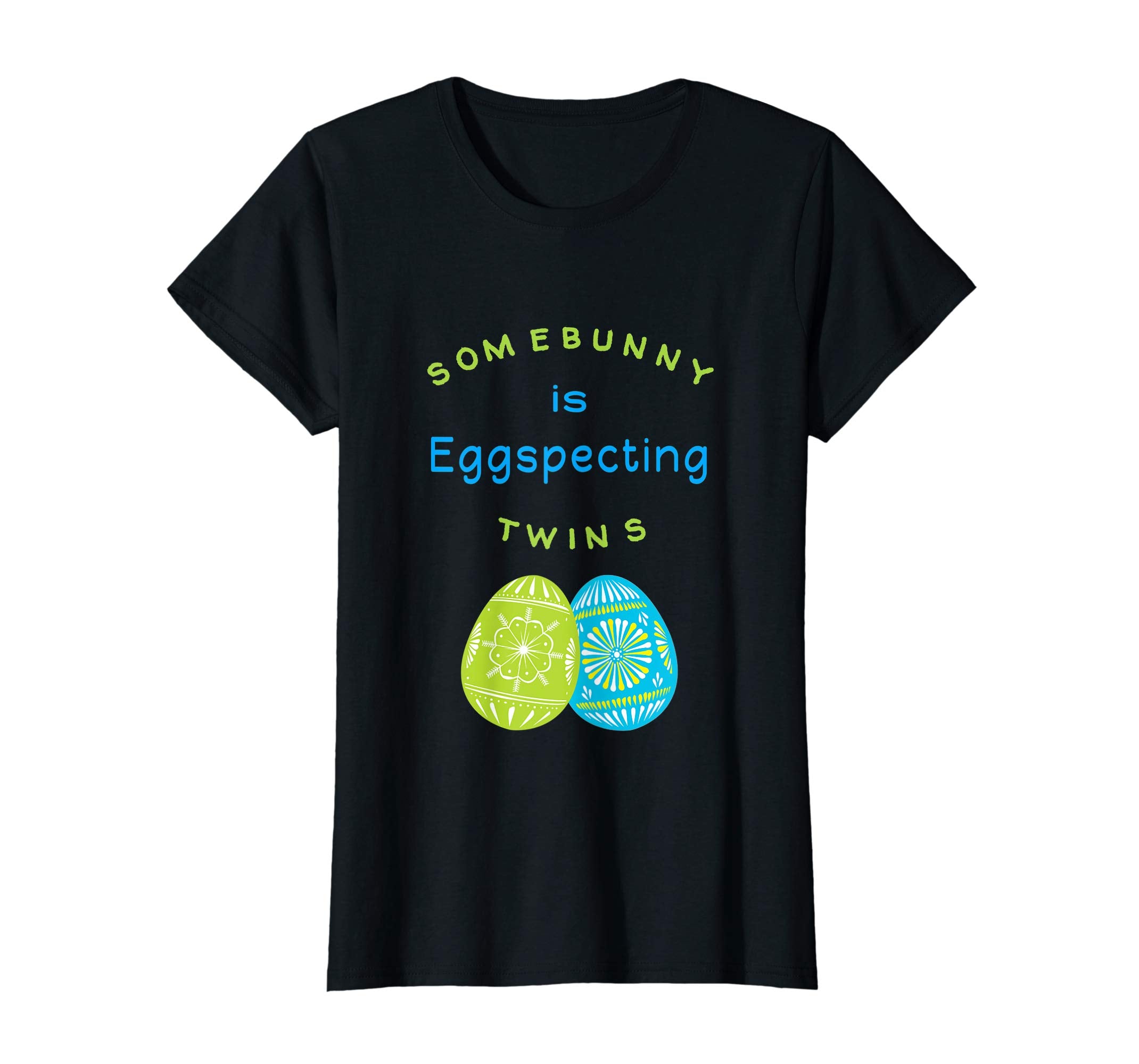 Some Bunny Is Eggspecting Shirt Easter Twin Announcement Tee