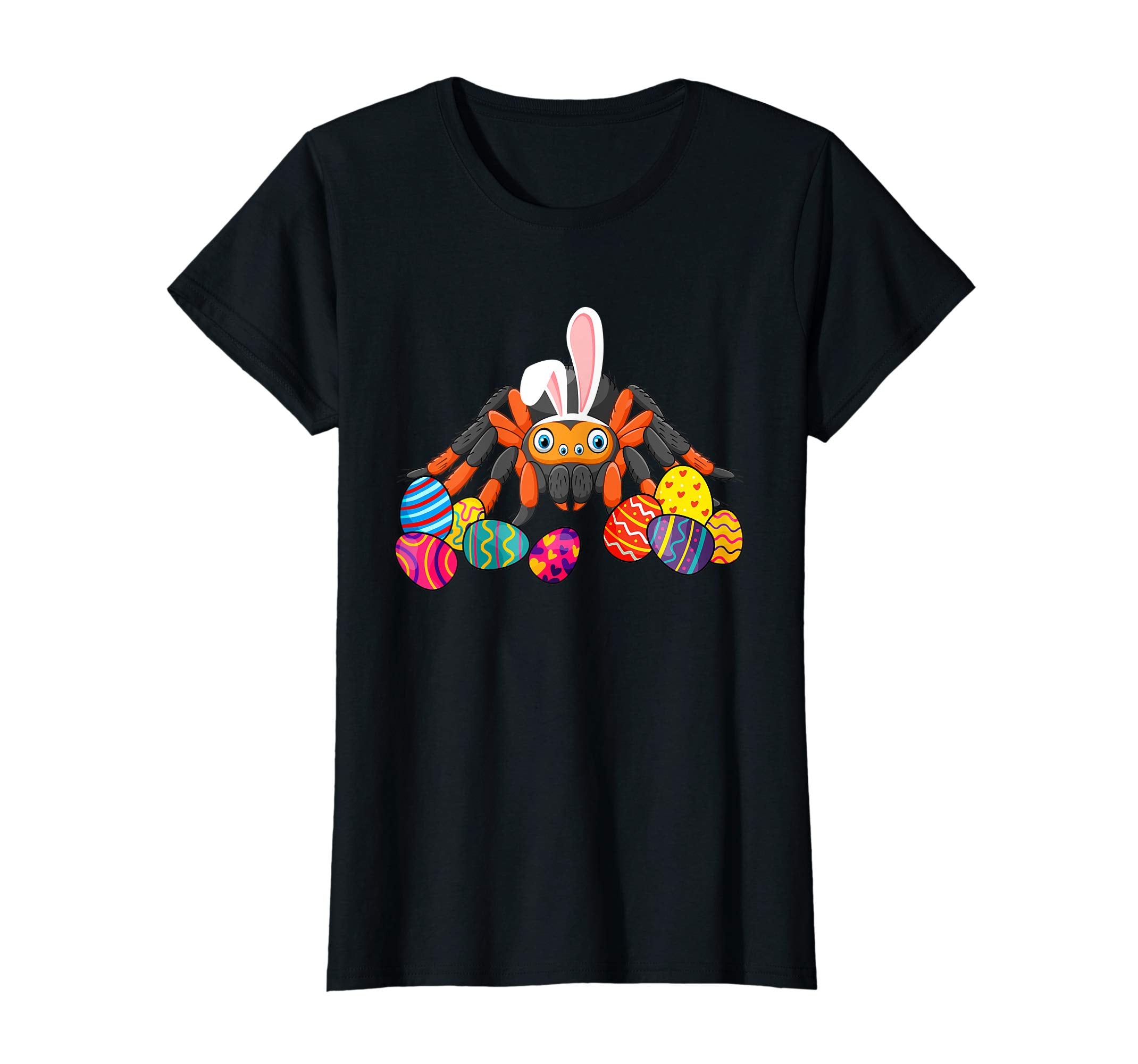 Spider Bunny Ear With Egg Easter Easter Day Shirt
