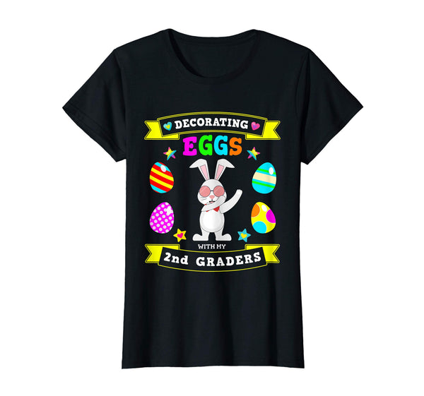 2nd Graders Easter Bunny Eggs &amp; Basket Decorating Tshirt